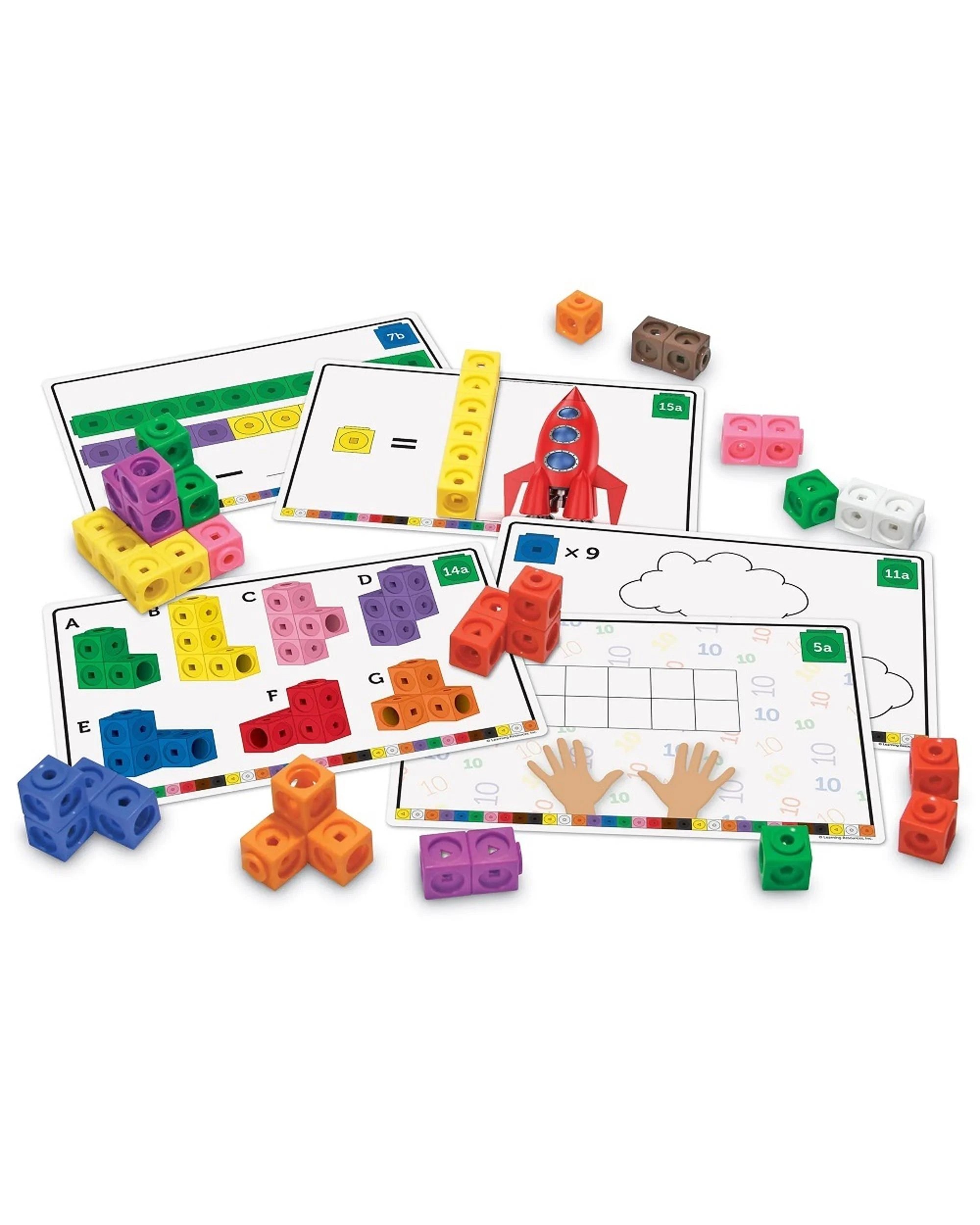 3 Learning Recourses Mathlink Cubes Early Math Activity Set, 3 of 6