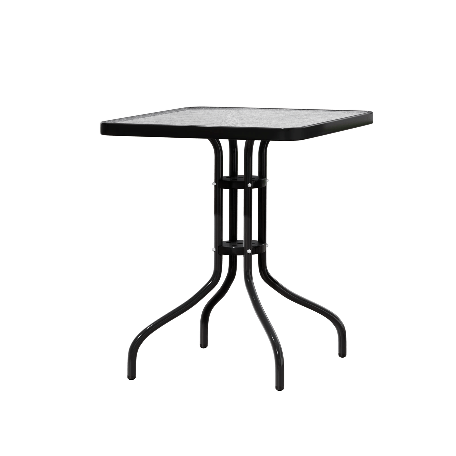 10 Alfordson Outdoor Patio Furniture Set Side Table Lounge Chairs Glass Square - Blue, 10 of 10