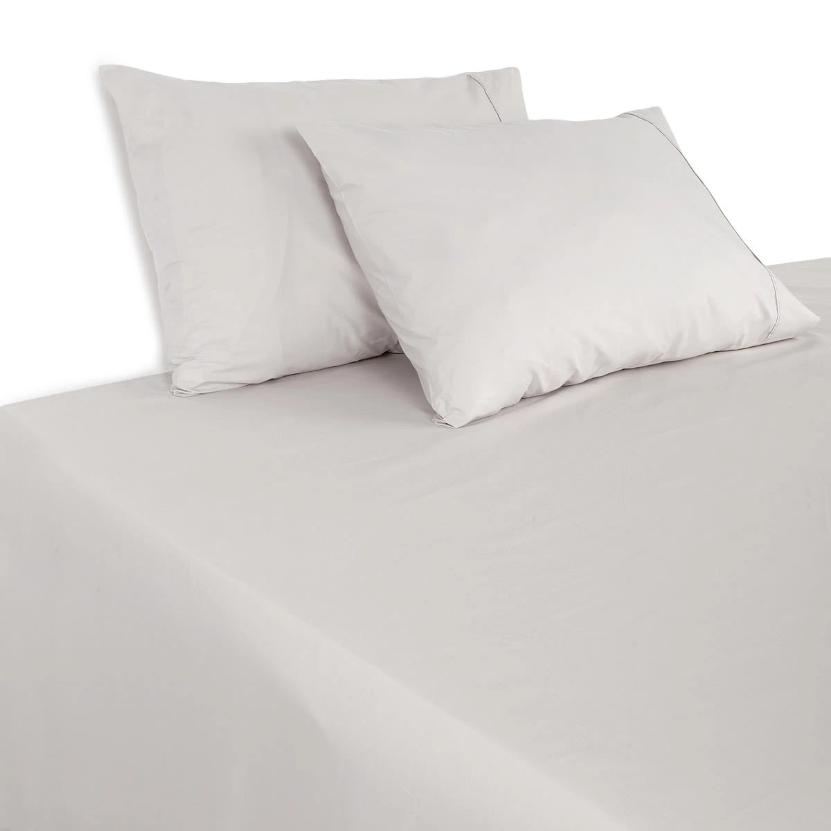 5 250 Thread Count Cotton Rich Sheet Set - Queen Bed, Oatmeal, 5 of 7