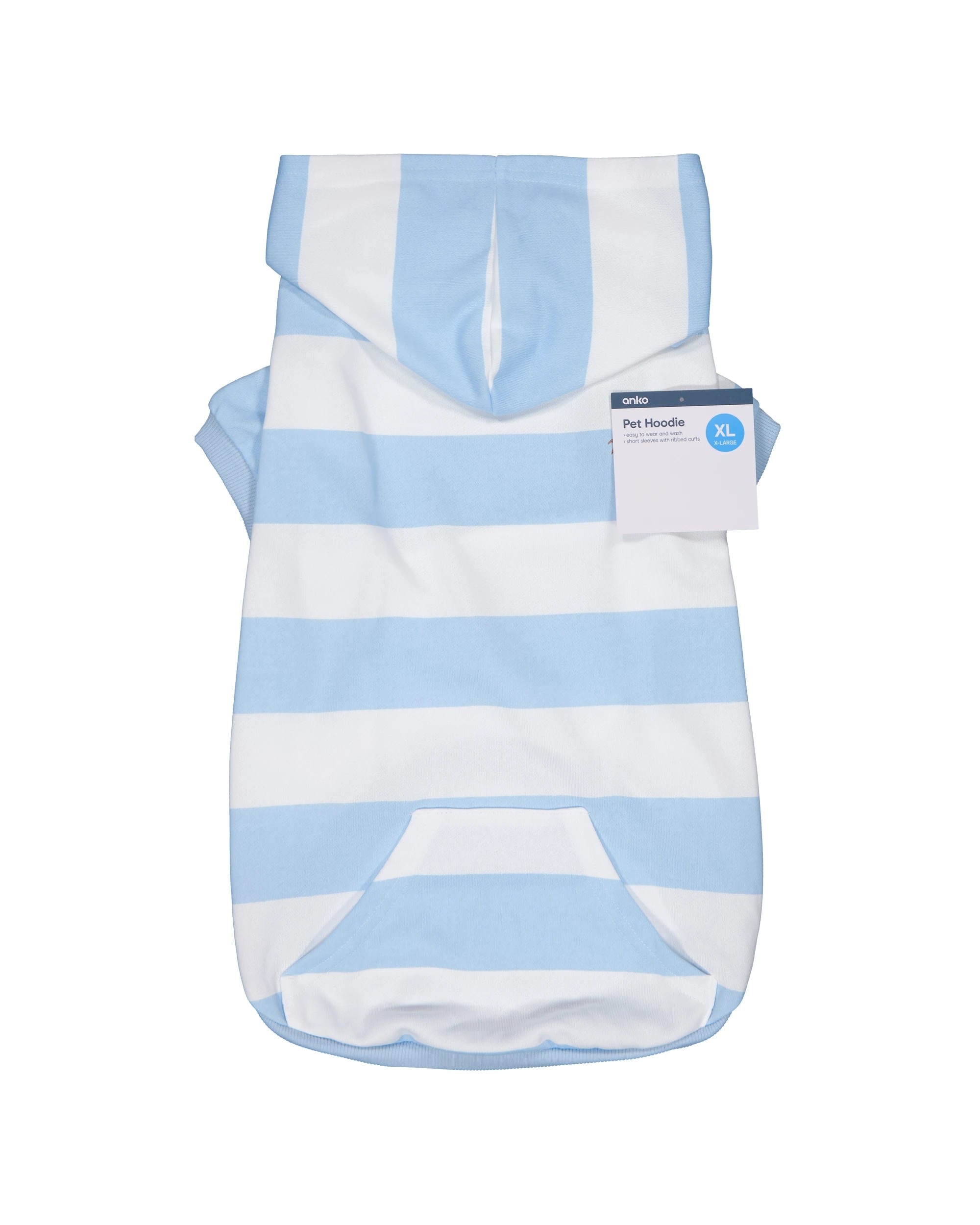 10 Pet Hoodie Stripe - Extra Large, 10 of 10