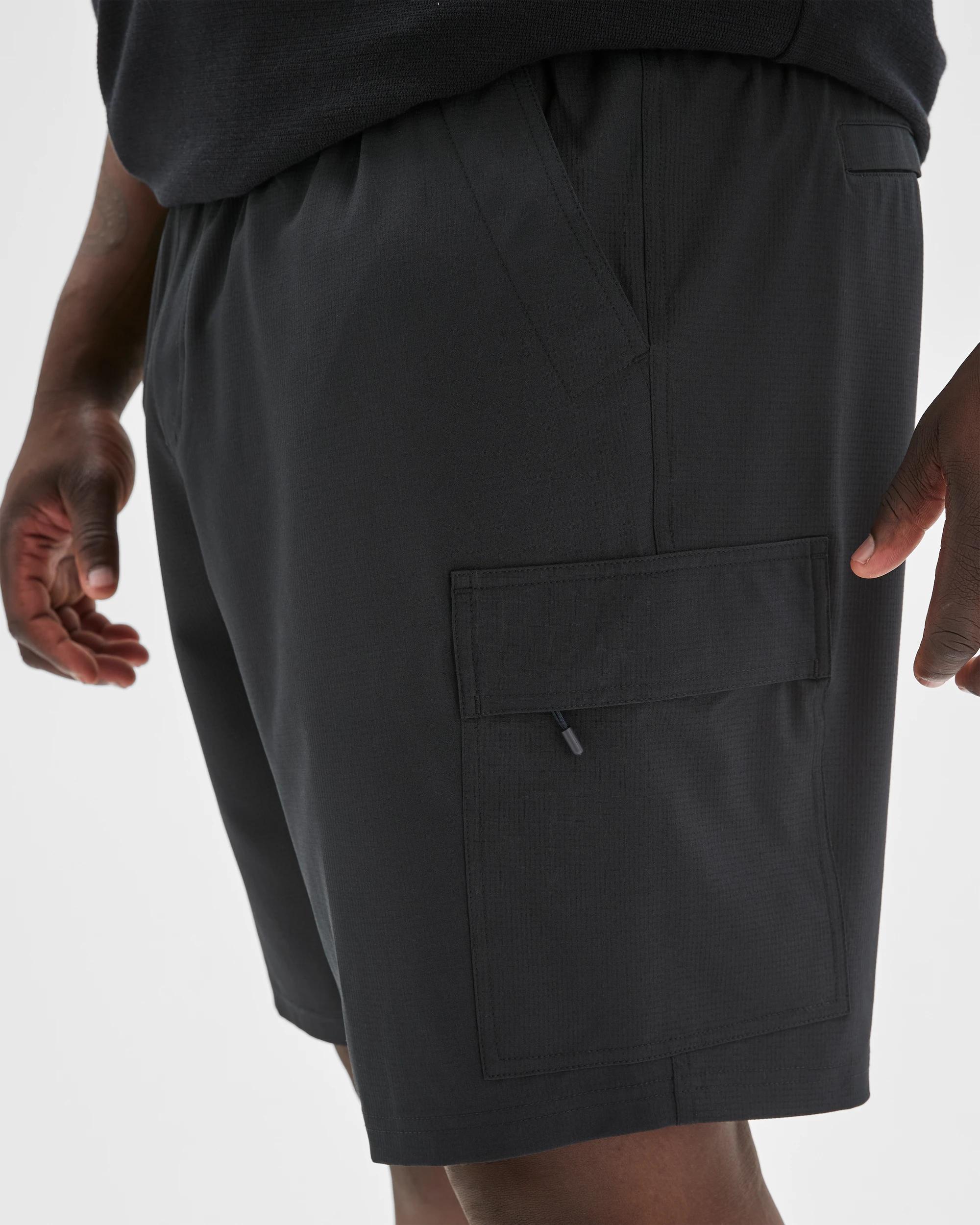 4 Target Man Plus Size Hybrid Shorts BLACK, 4 of 6