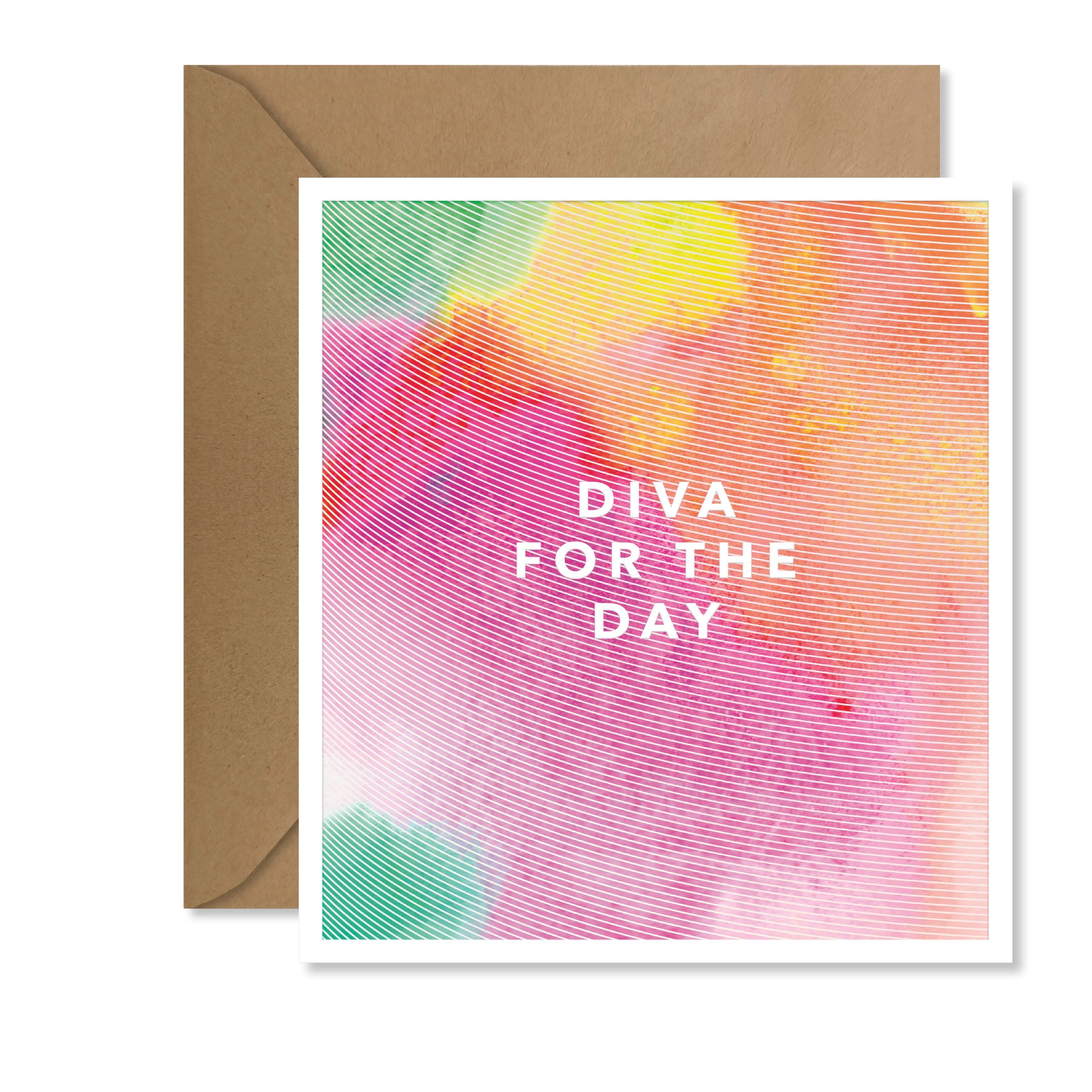 1 Hallmark Birthday Card - Diva for the Day, 1 of 3