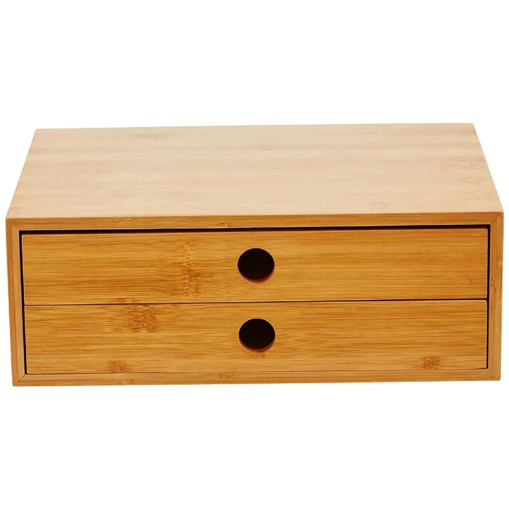 1 Otto Landscape 2 Drawer Cabinet Bamboo, 1 of 8