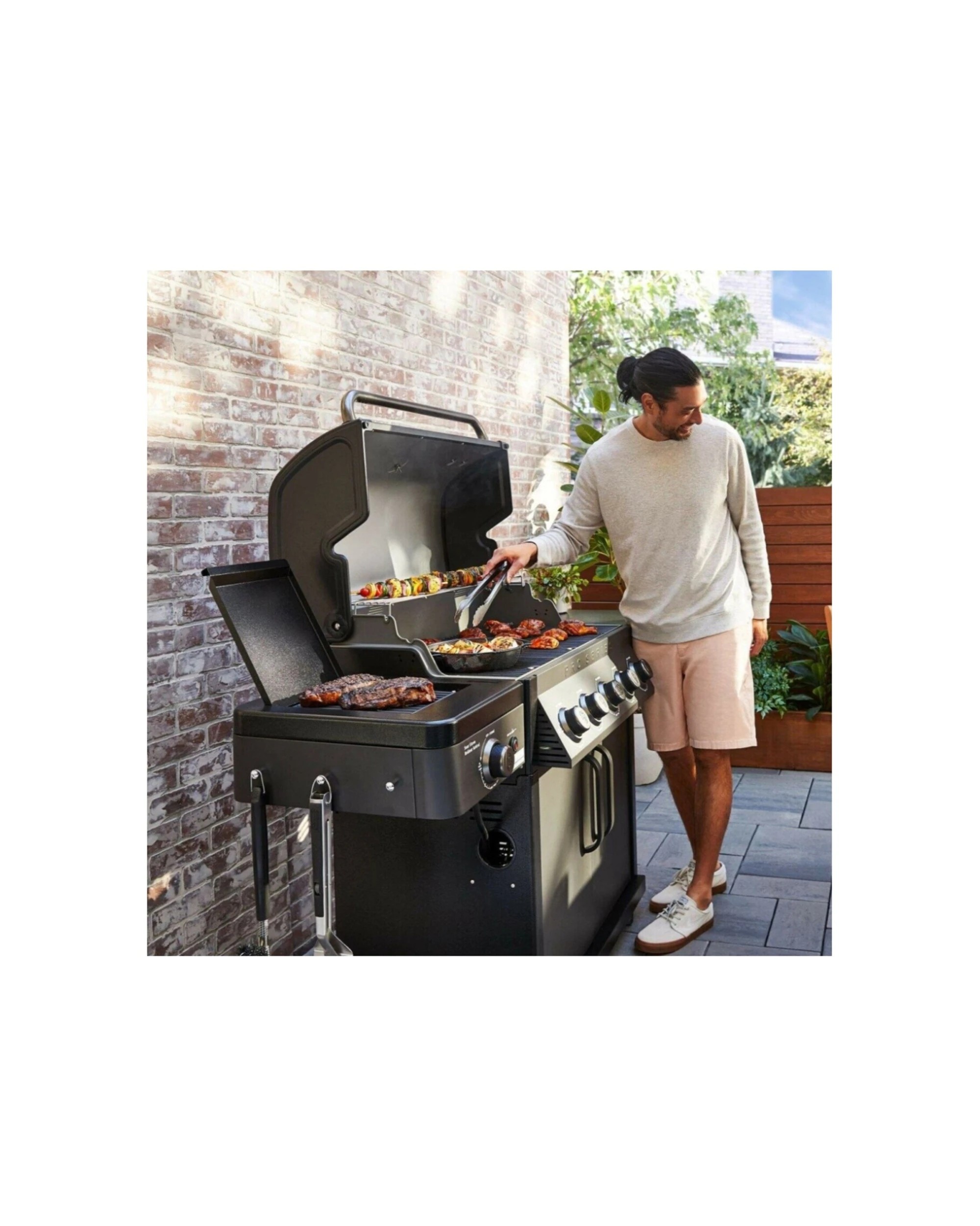 7 Coleman Pro Series 5-Burner BBQ On Cart Matte - Black, 7 of 9