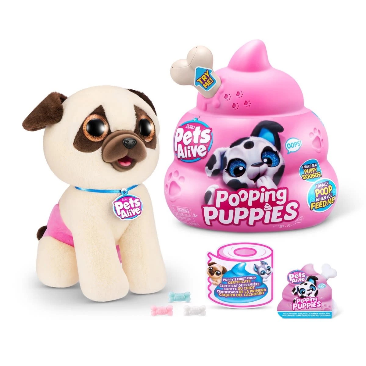 3 Zuru Pets Alive Pooping Puppies - Assorted, 3 of 10
