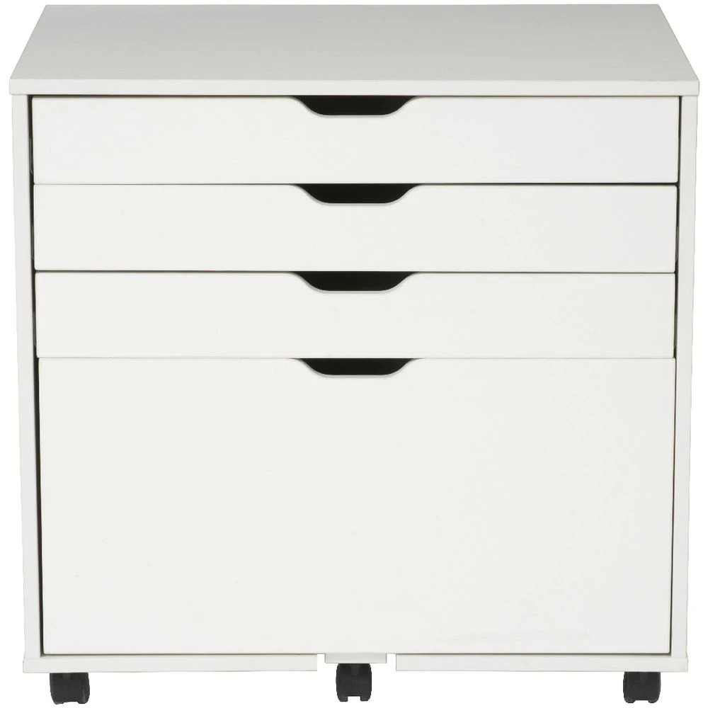 4 Matrix 4 Drawer Multi-function Filing Pedestal Cabinets Pedestals, 4 of 10