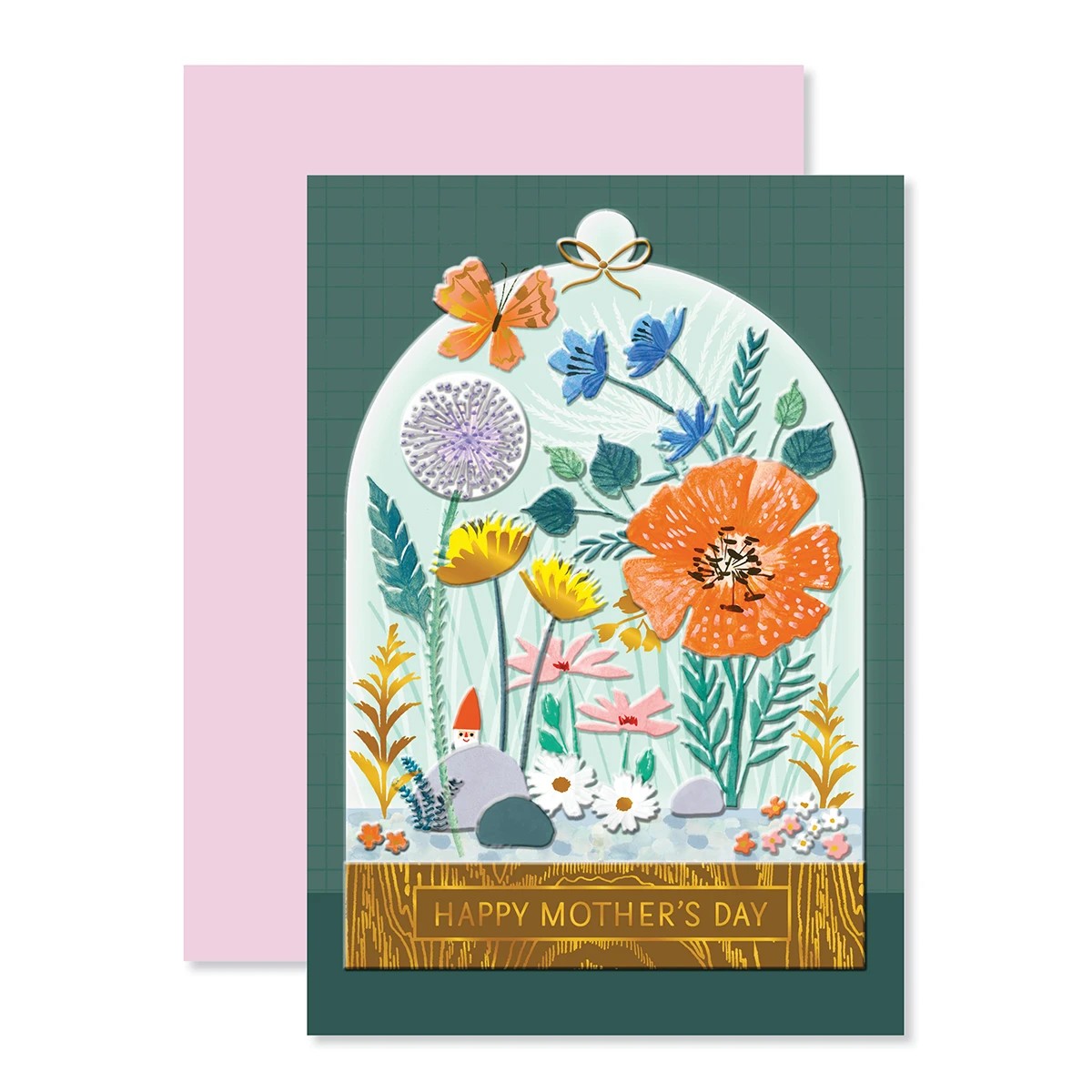 1 Hallmark Mother's Day Card - Garden Flowers, 1 of 3
