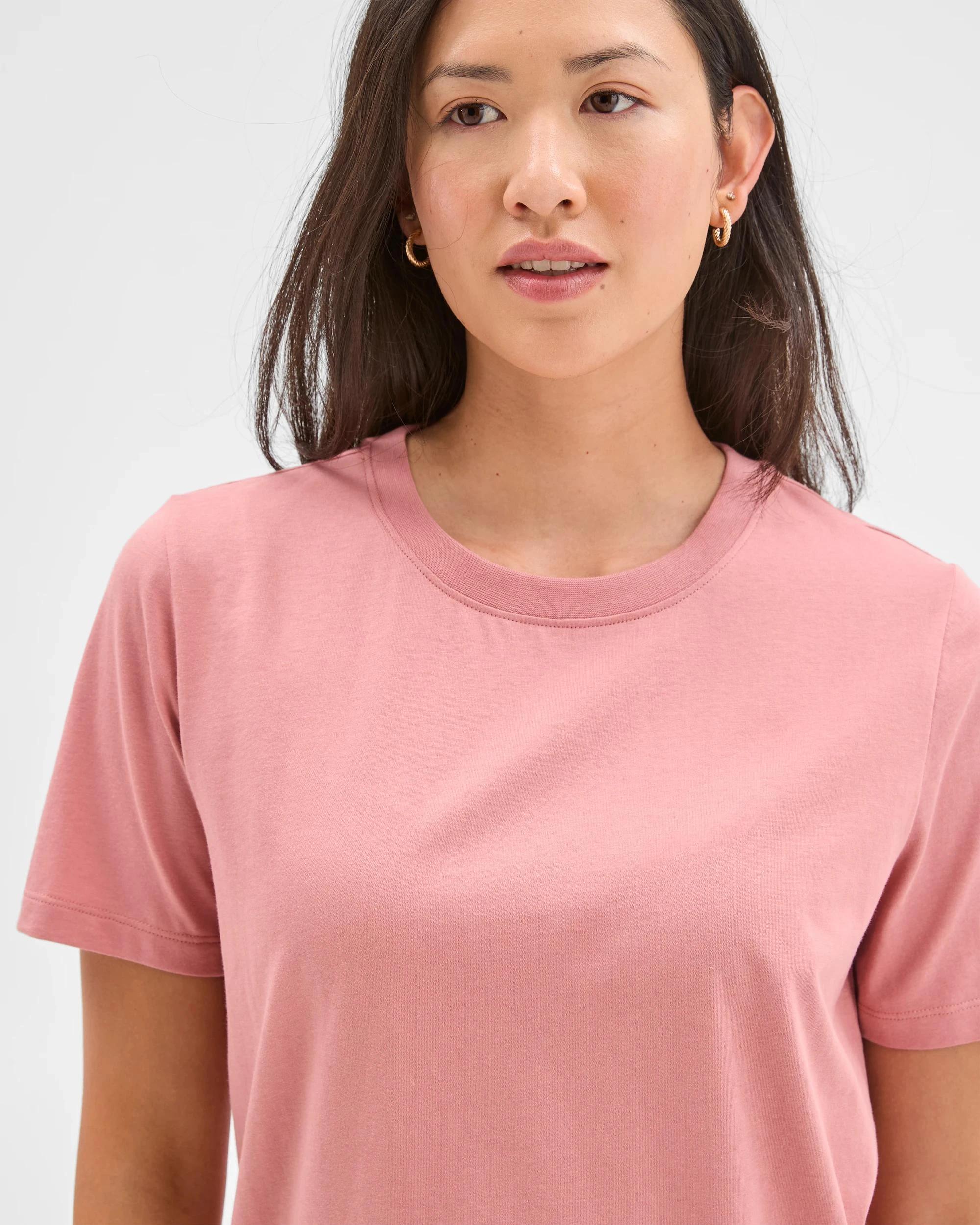 5 Target Australian Cotton Classic T-Shirt DUSTY ROSE, 5 of 6