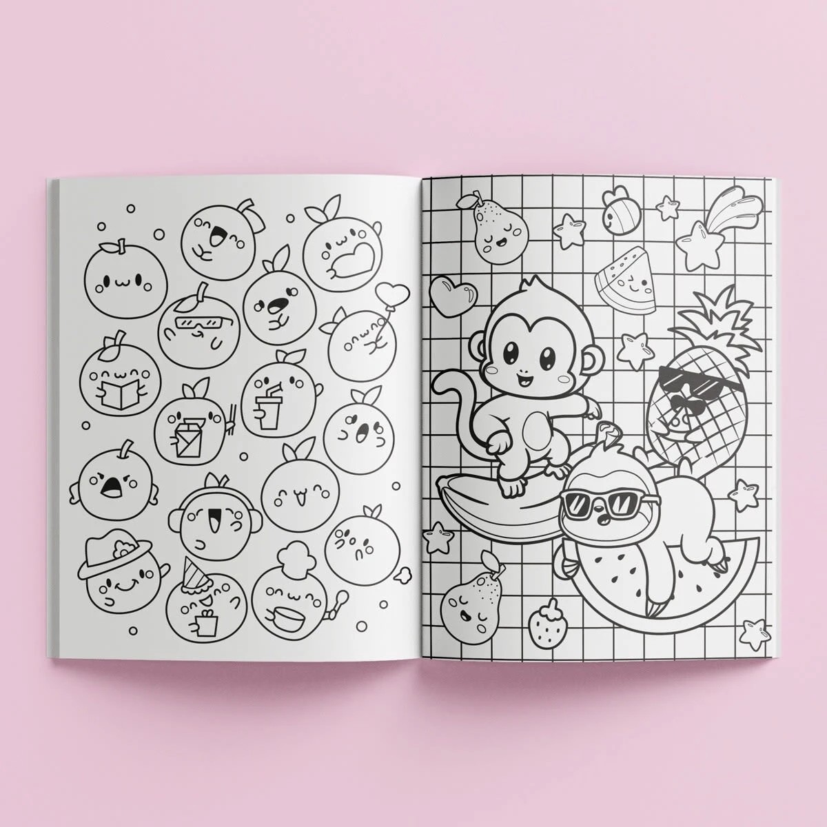 6 Kaleidoscope Colouring: Tutti Frutti - Book, 6 of 6