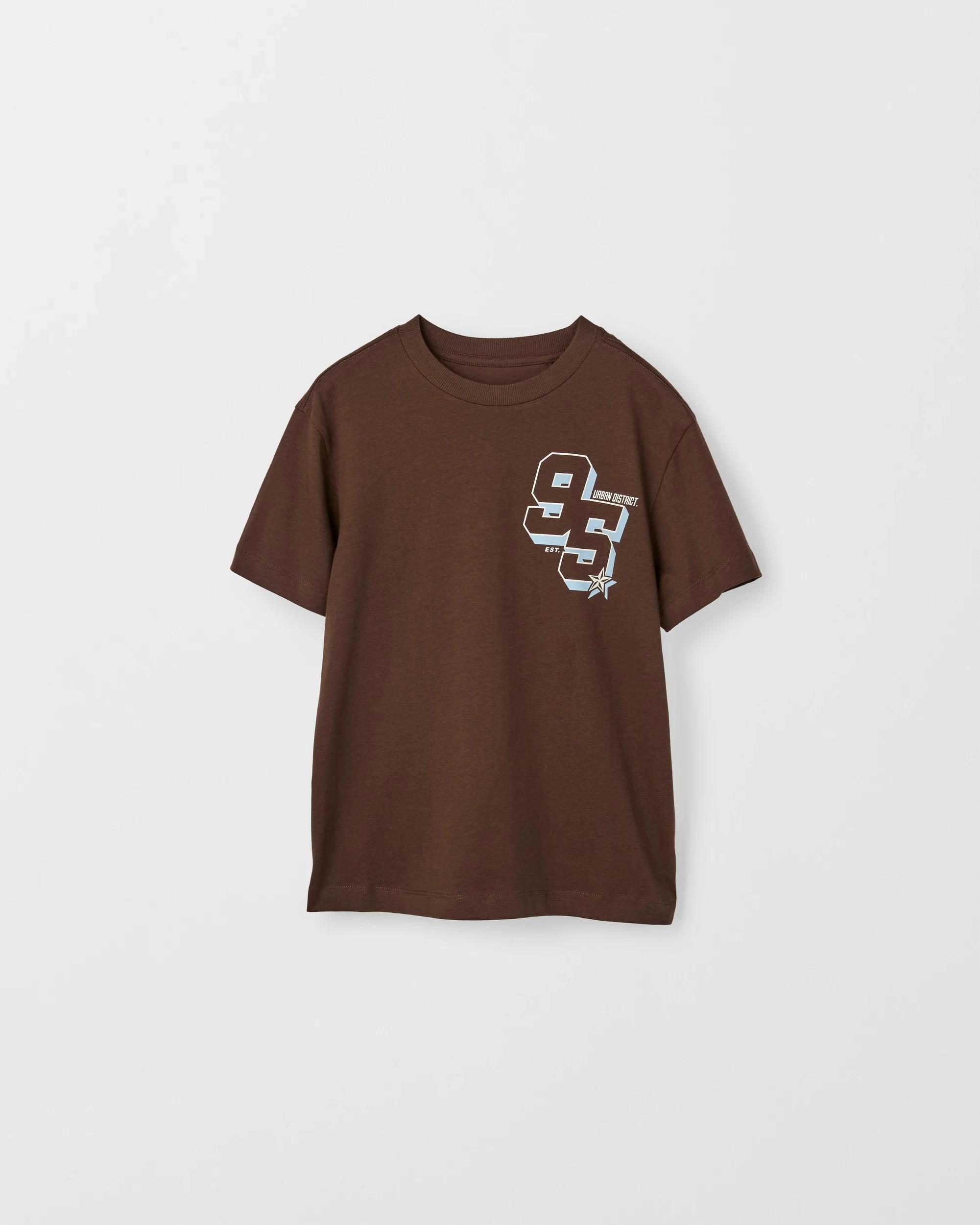 5 Target Kids Australian Cotton Short Sleeve T-Shirt BROWN, 5 of 7