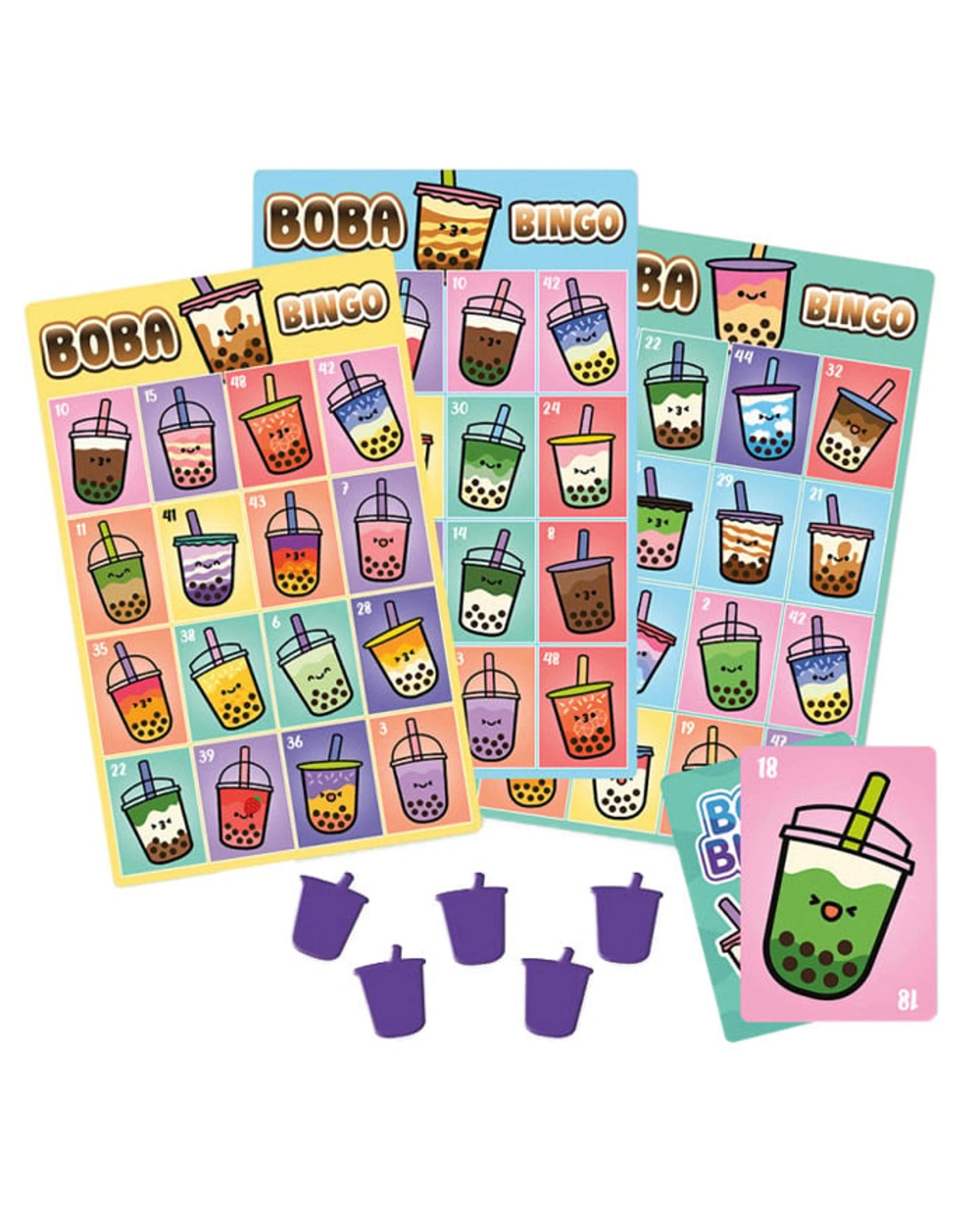 2 Boba Bingo Family Board Game, 2 of 2