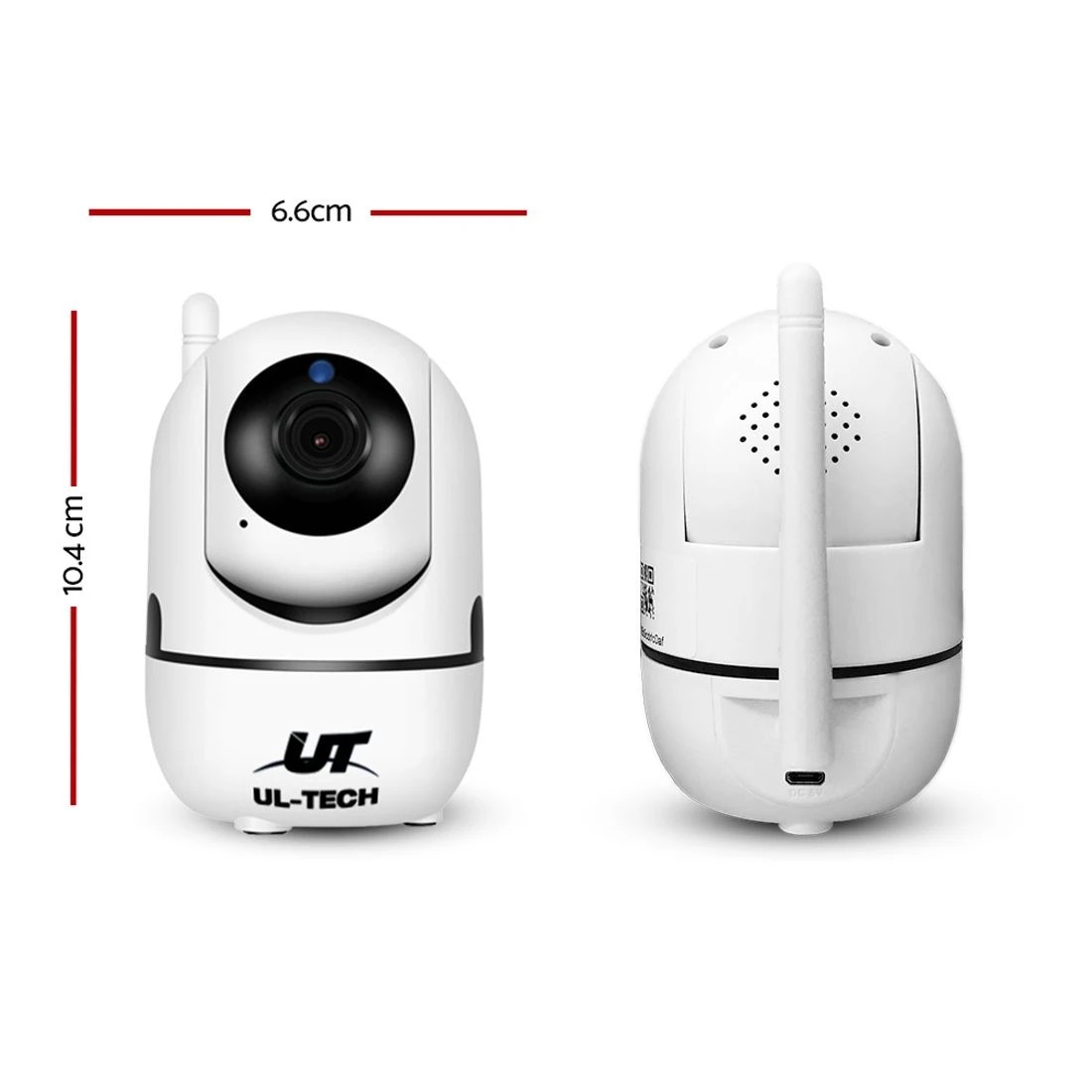 UL-tech 1080P Wireless IP Camera WIFI Home Security Cam - White - Kmart