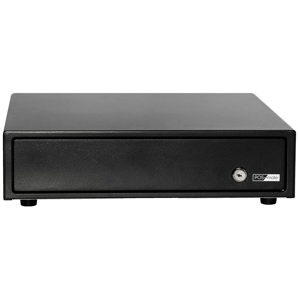 4 POS-mate Cash Drawer Push to Open Classic Black, 4 of 6