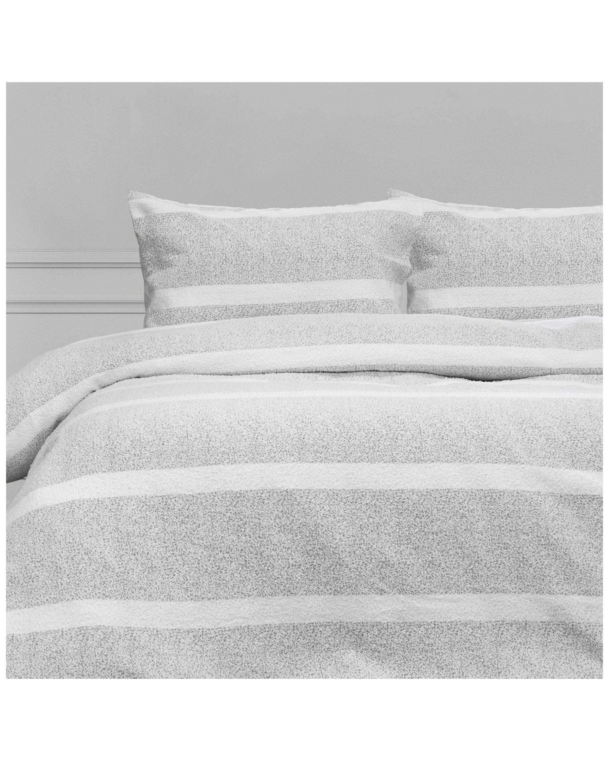 2 Ardor Liam Quilt Cover Set Polyester Queen Size Bedding Reversible Chenille
 - Queen Bed, 2 of 4