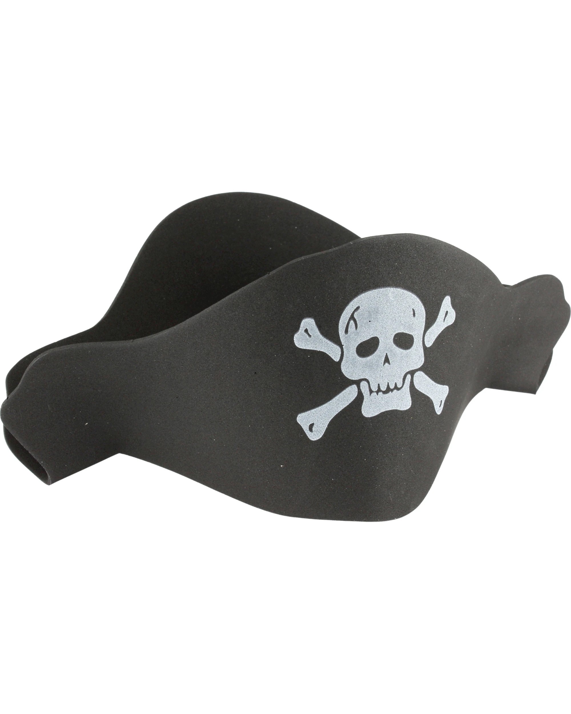 1 Unique Pirate Foam Hat - One Size - Black, 1 of 1