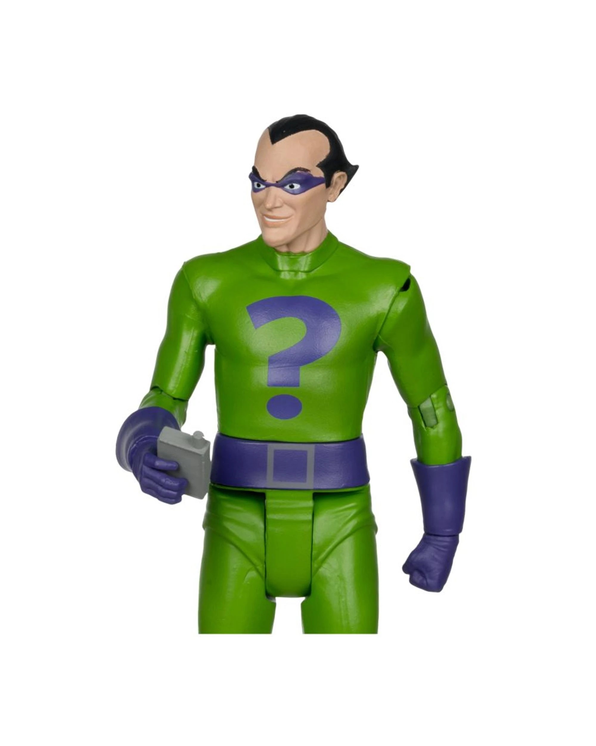 4 McFarlane Toys DC Comics Retro Super Friends Riddler Red Platinum Edition 6 inch Action Figure, 4 of 8