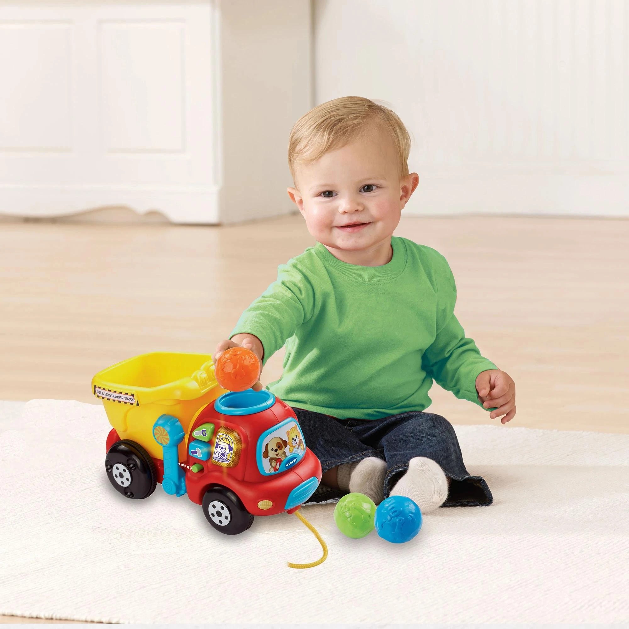 3 VTech Put & Take Dumper Truck - Red, 3 of 4