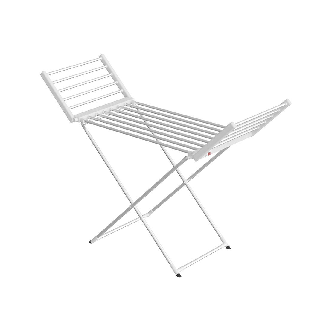 1 Advwin Electric Heated Towel Rack Foldable Drying Rack Standing Towel Rail Clothes Warmer, 1 of 8