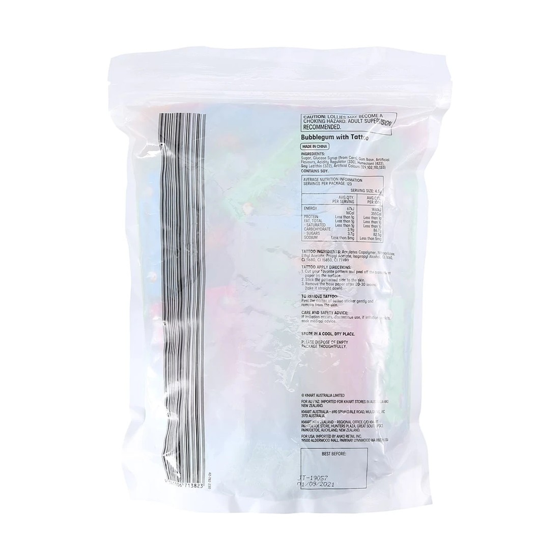 2 Bubblegum with Tattoo 550g, 2 of 3