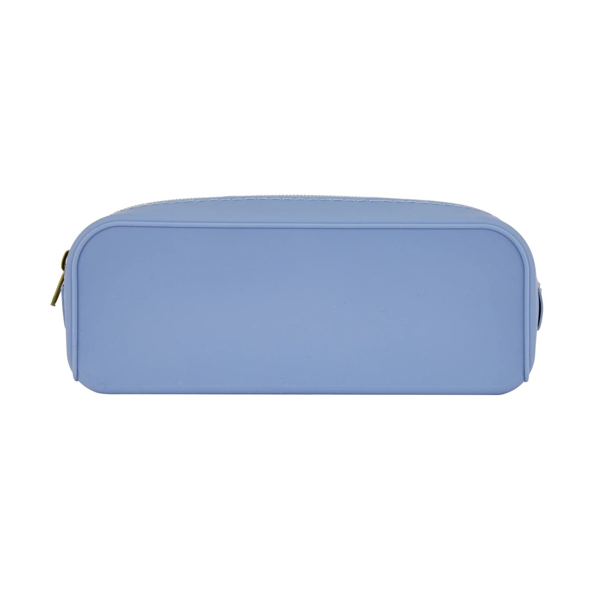 1 Silicone Barrel Pencil Case - Blue, 1 of 7