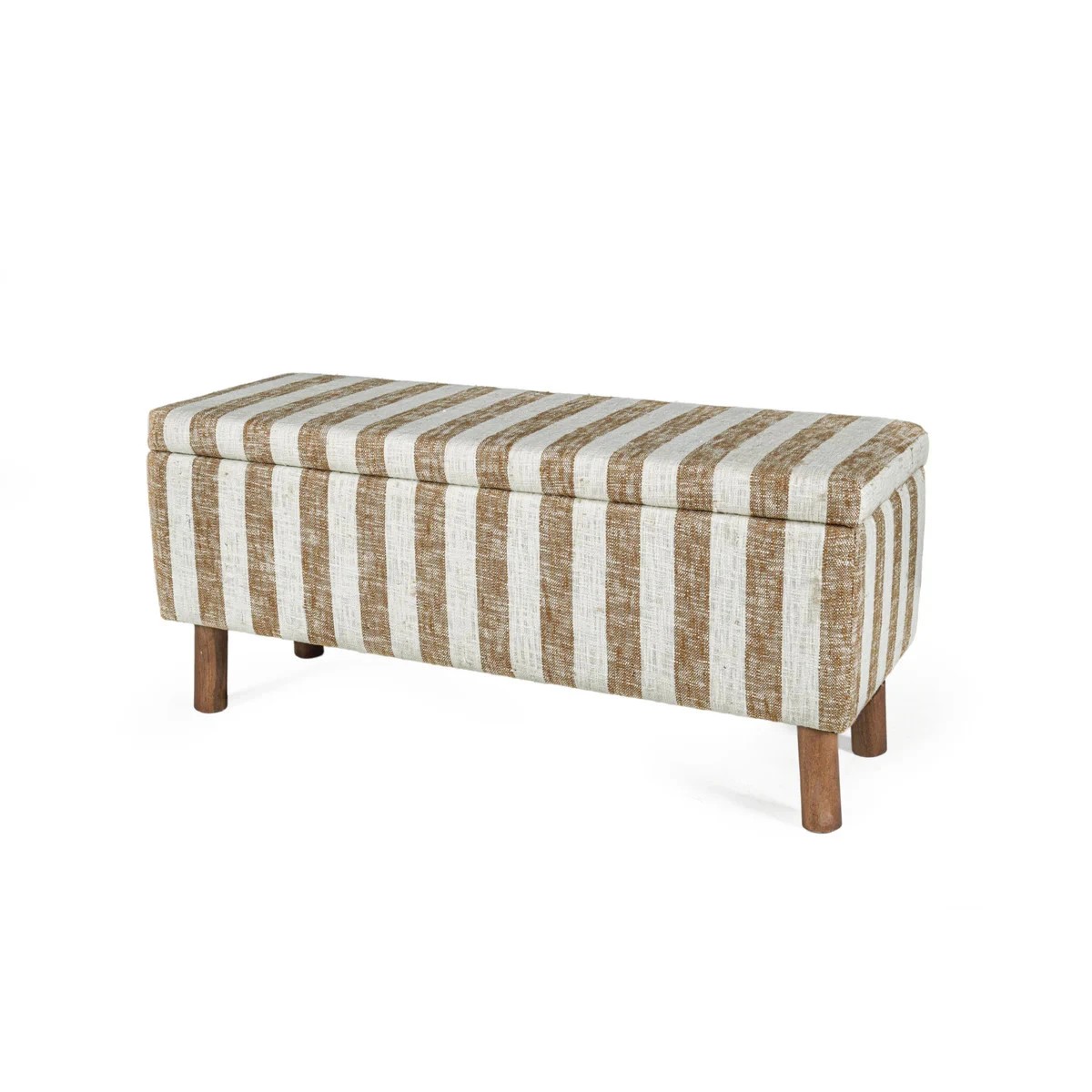 1 La Grace Home Modello Storage Bench - Brown, 1 of 1