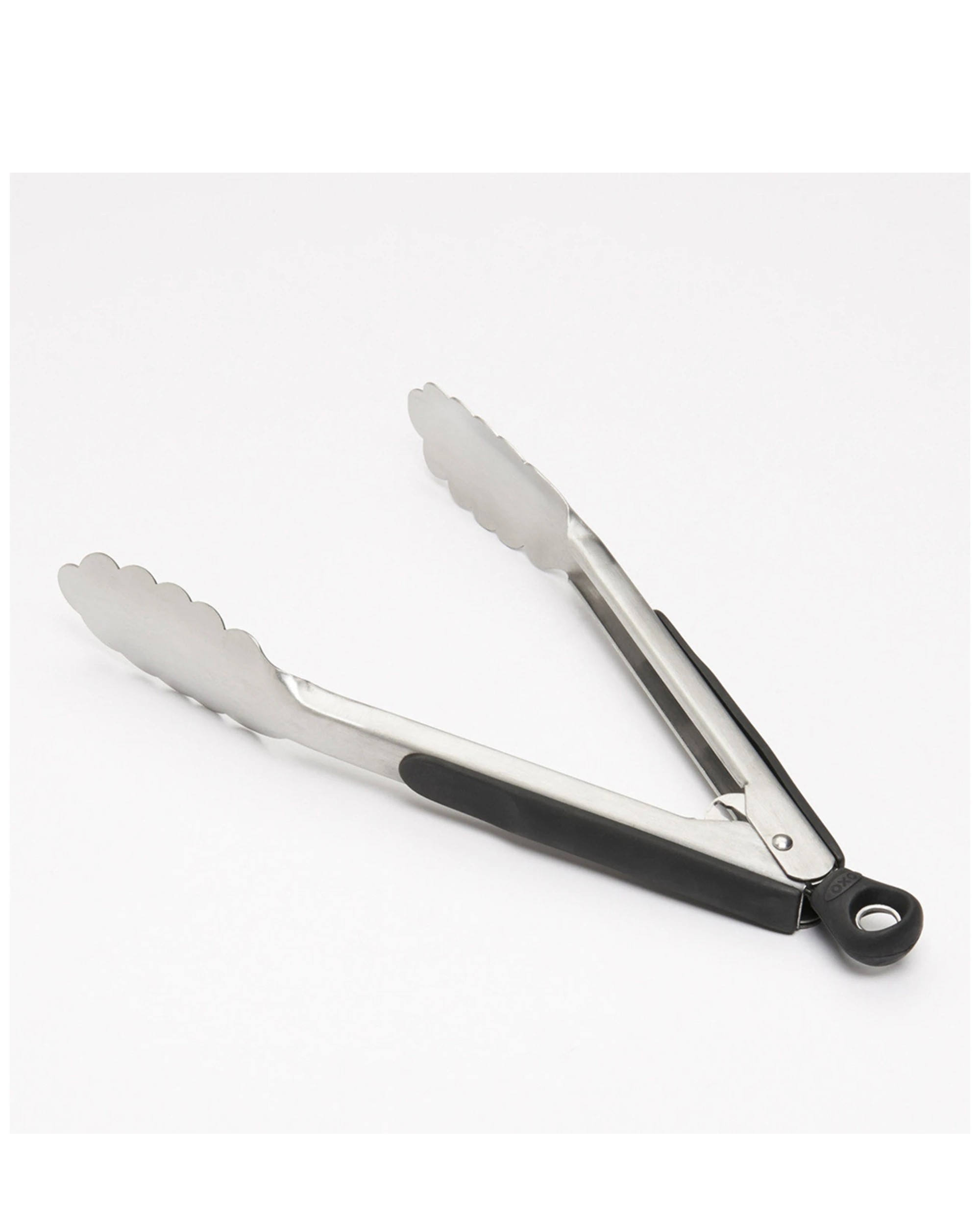 5 Oxo Good Grips 23cm Stainless Steel Tongs With Locking Clip Non Slip Handles - Silver, 5 of 7