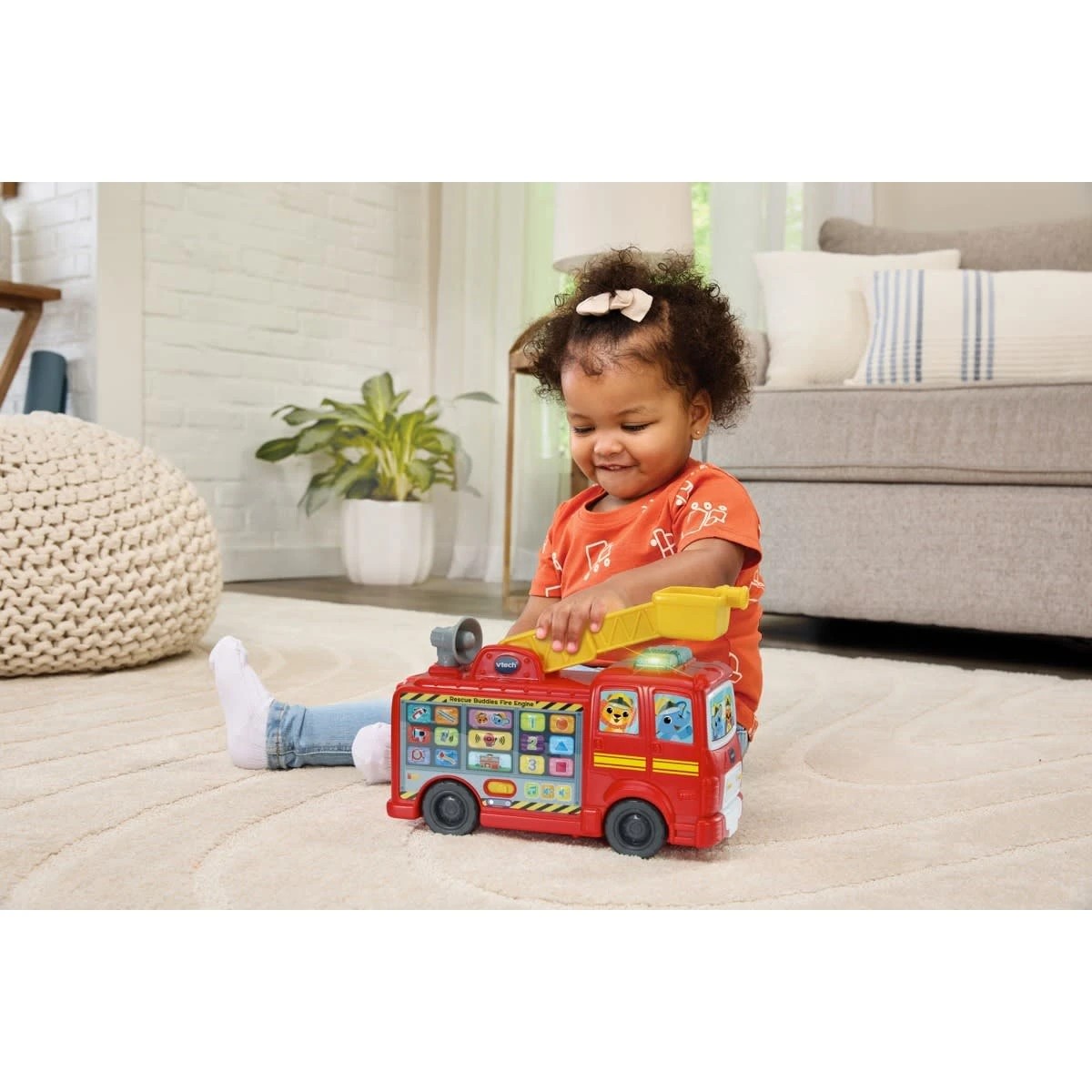 4 VTech Rescue Buddies Fire Engine, 4 of 5