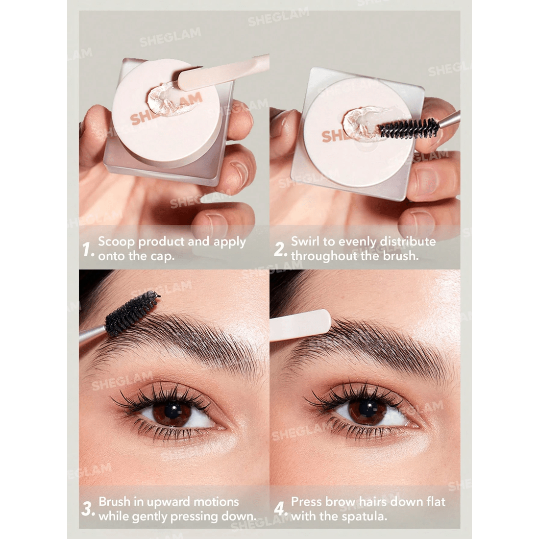 3 SHEGLAM Set Me Up Brow Hold - Crystal Clear, 3 of 5