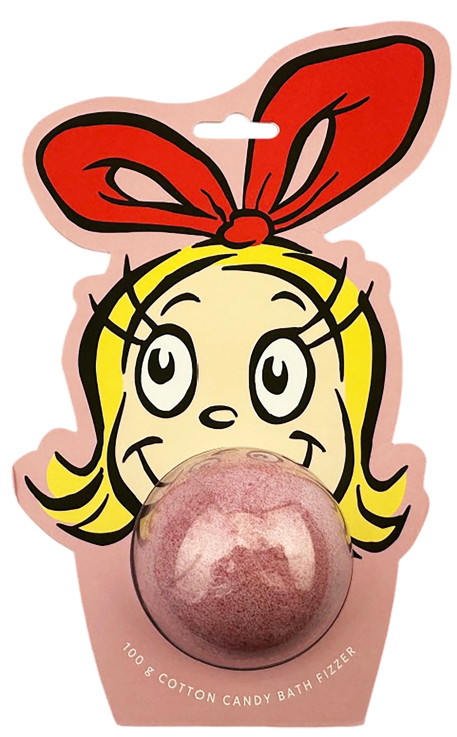 1 The Grinch Dr. Seuss Cindy Lou Bath Fizzer 100g - Cotton Candy, 1 of 2
