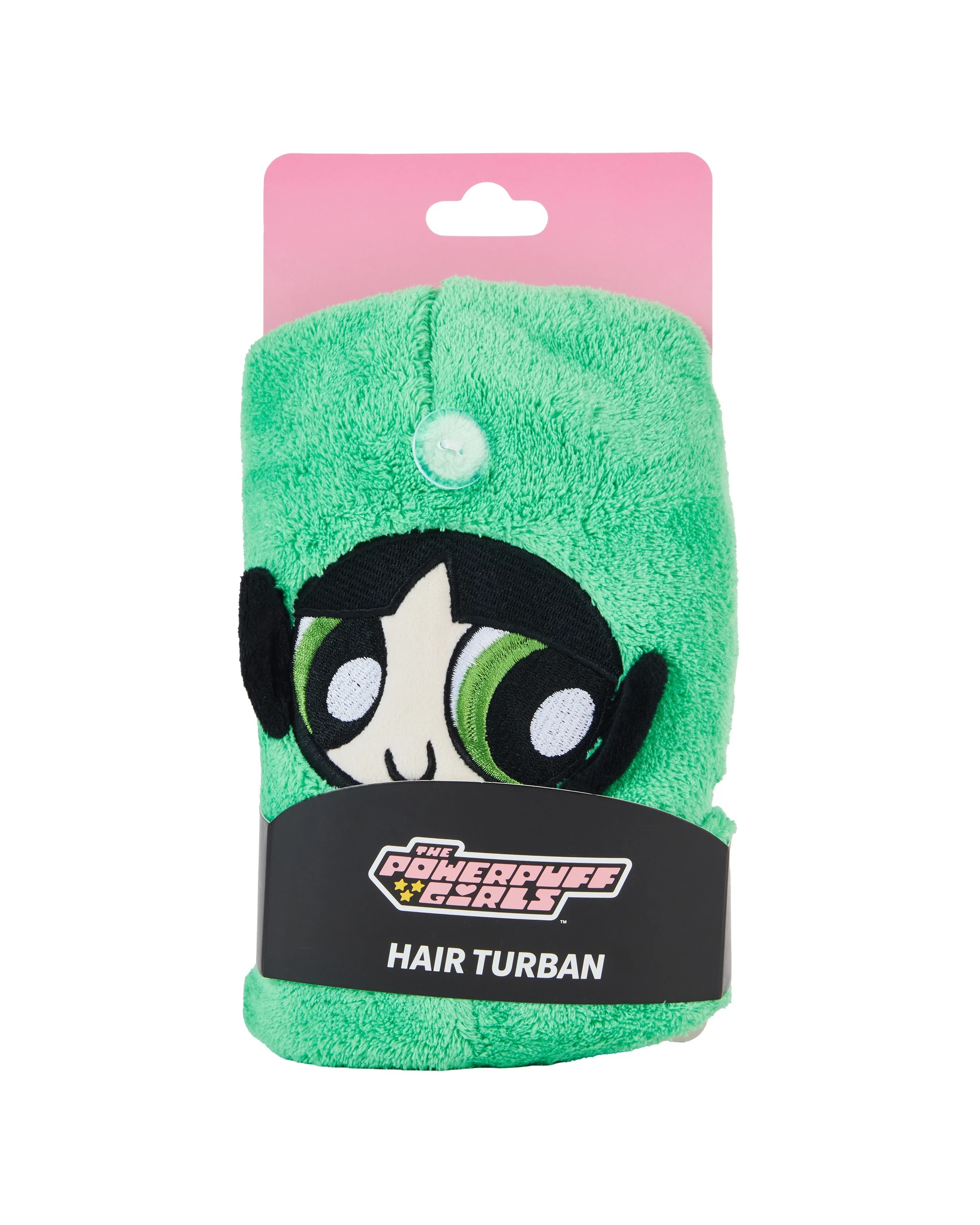 1 The Powerpuff Girls Hair Turban - Buttercup, 1 of 3