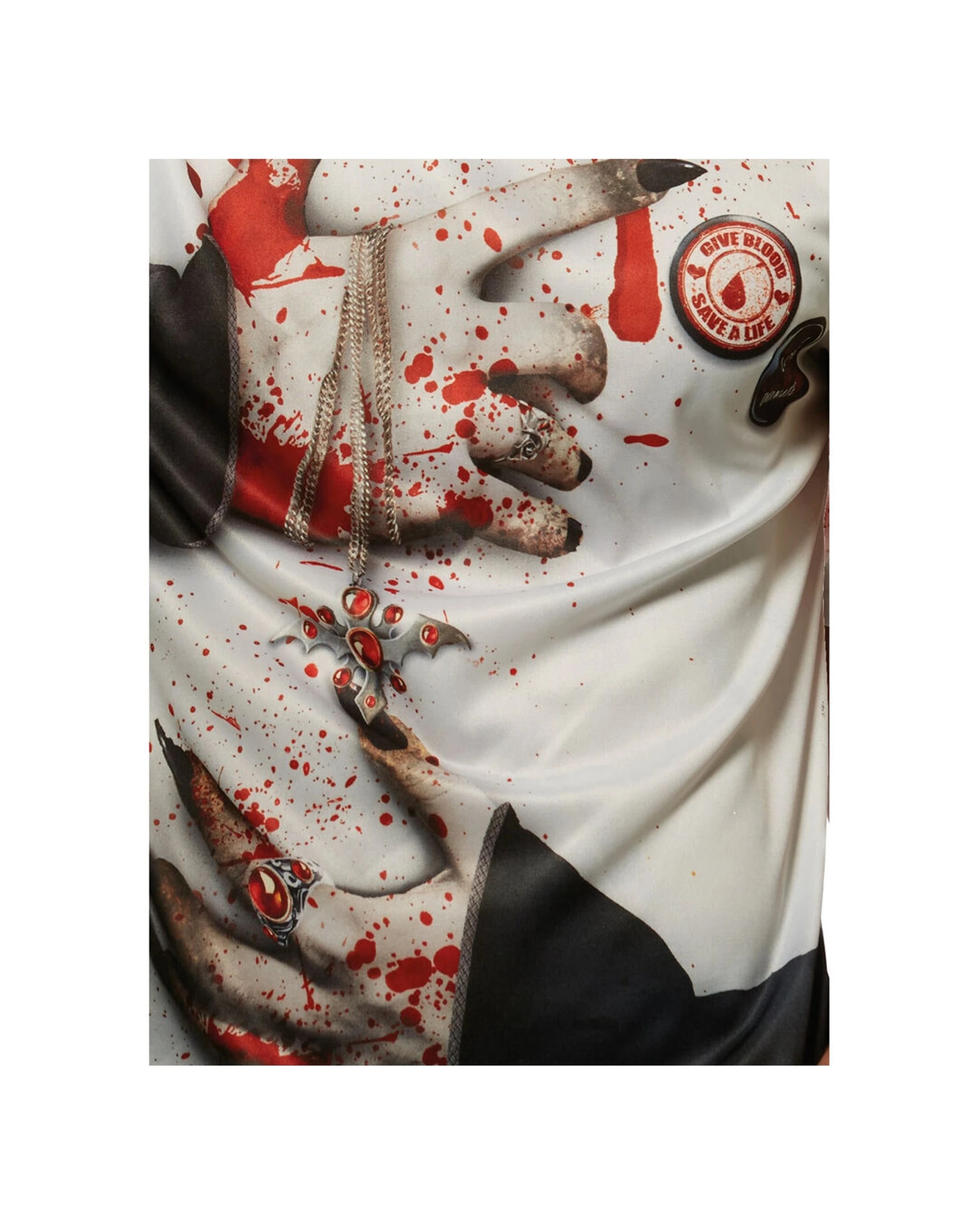 3 Rubies Vampire Selfie Shocker Size Standard Adults Costume - Multi, 3 of 3