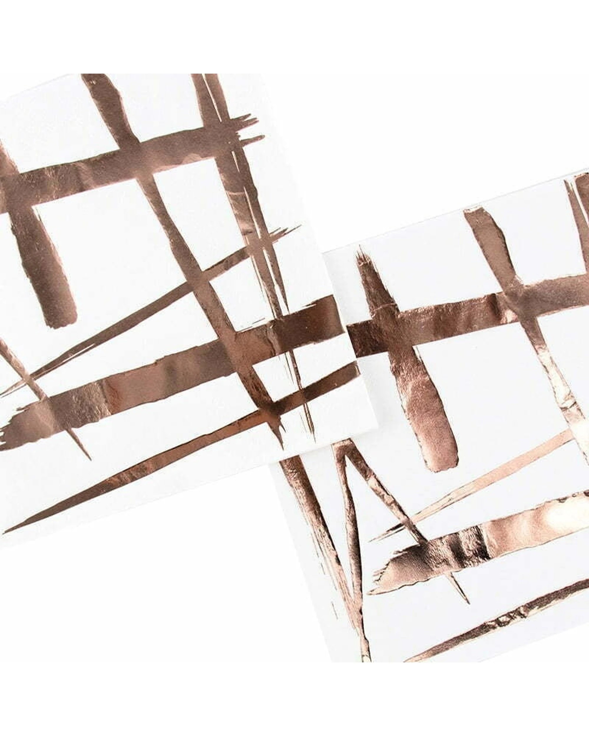 2 Party Maker 20pc Napkin Tableware Supplies Rose - Gold, 2 of 2