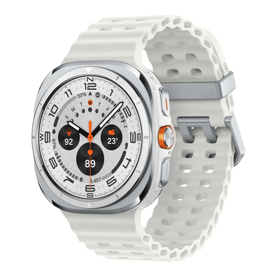 1 Samsung Galaxy Watch Ultra 2025 LTE  47mm Titanium White, 1 of 6