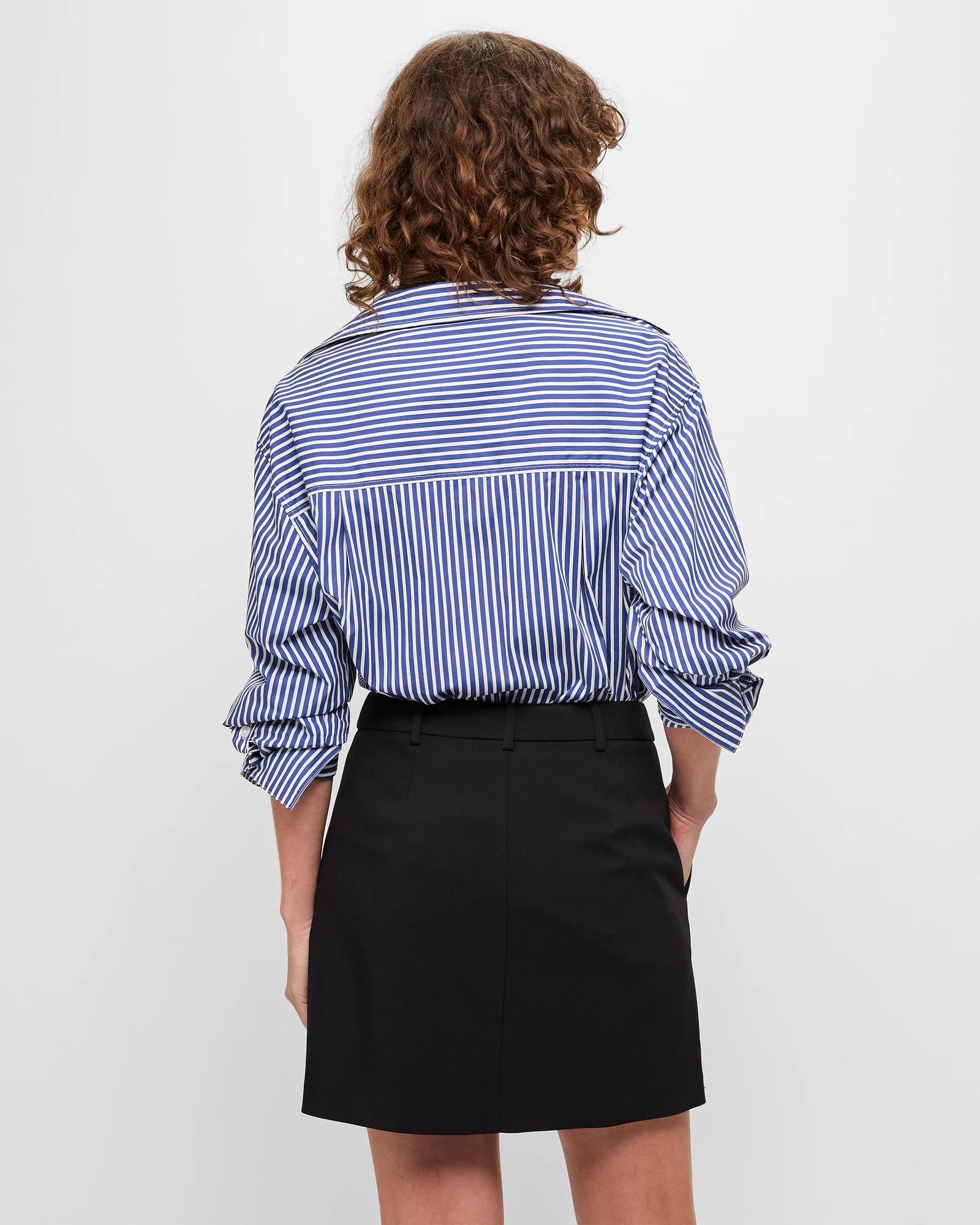 4 Tailored Mini Skirt - Preview BLACK, 4 of 8