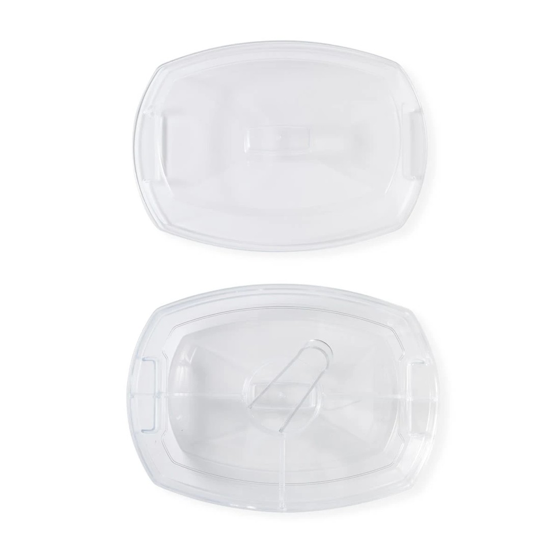 9 Rectangle Food Platter with Ice Tray, 9 of 10