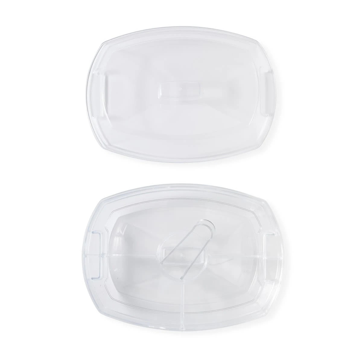 9 Rectangle Food Platter with Ice Tray, 9 of 10