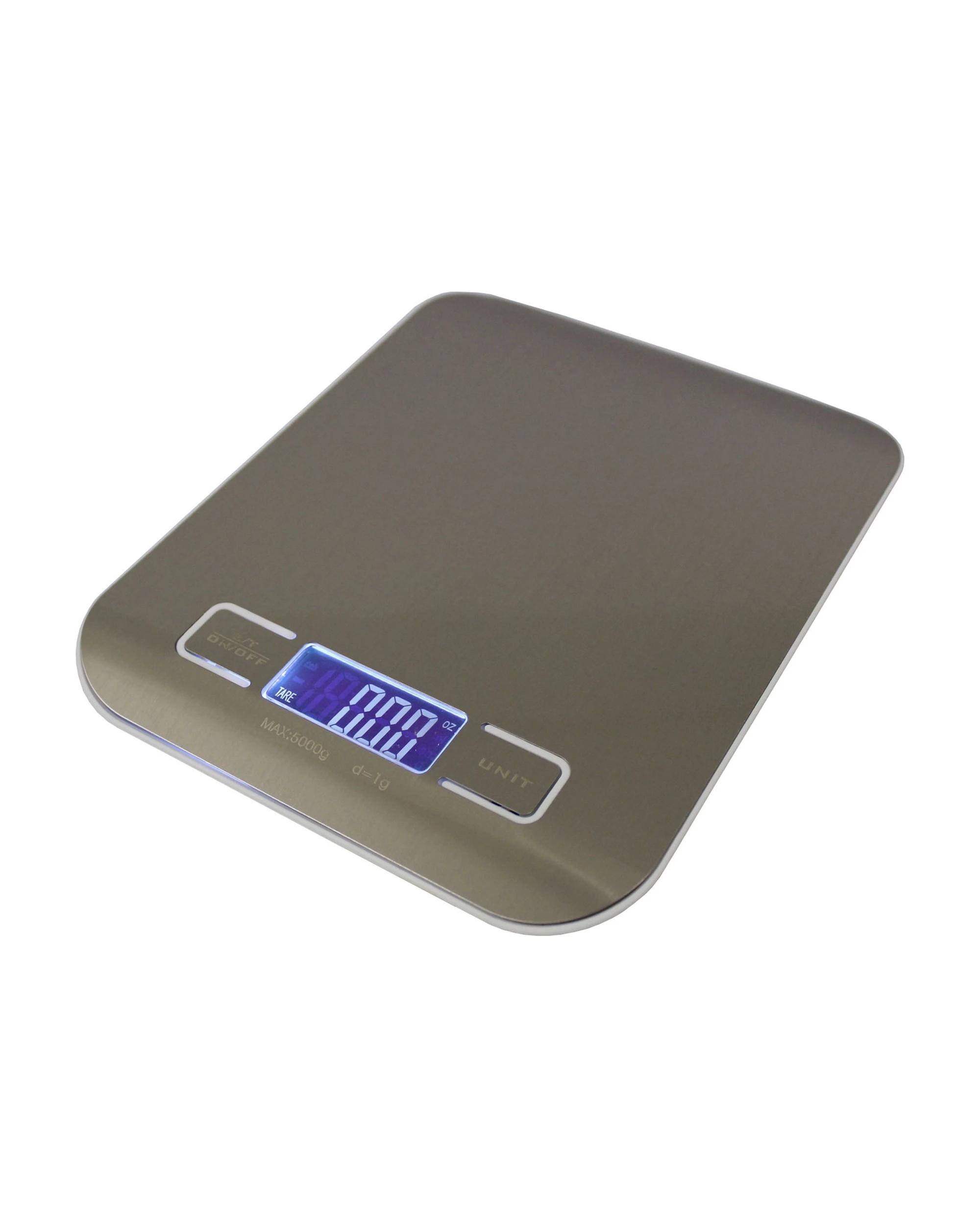 1 TODO Stainless Steel Electronic Kitchen Scale Backlit Lcd 5000G (11Lb) Capacity, 1 of 2