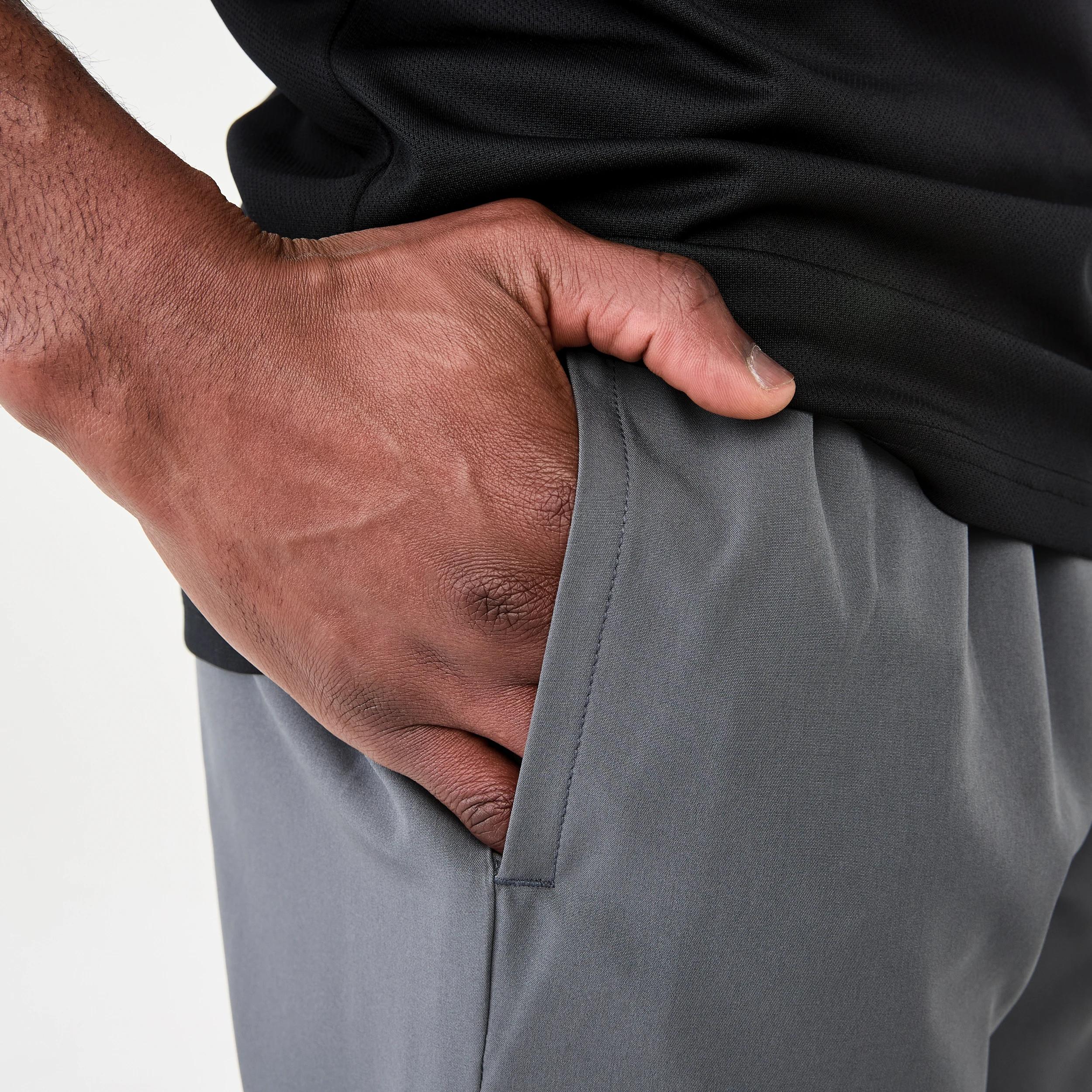 5 Active Mens Dual Layer Shorts QUIET SHADE, 5 of 8