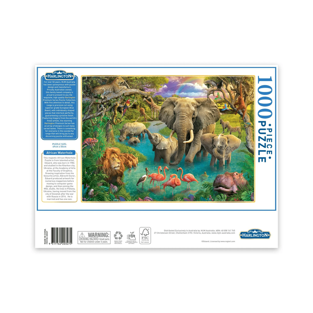 5 Harlington 1000 Piece Jigsaw Puzzle, - Animals &amp; Nature - Assorted* - Multi, 5 of 7