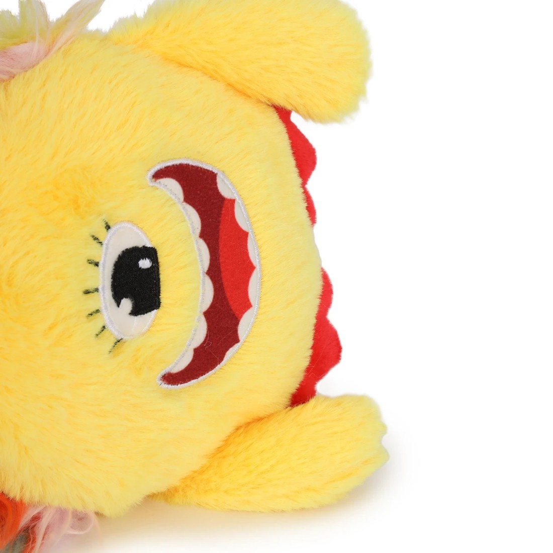 6 Pet Toy Plush Fluff Head Monster - Assorted, 6 of 10