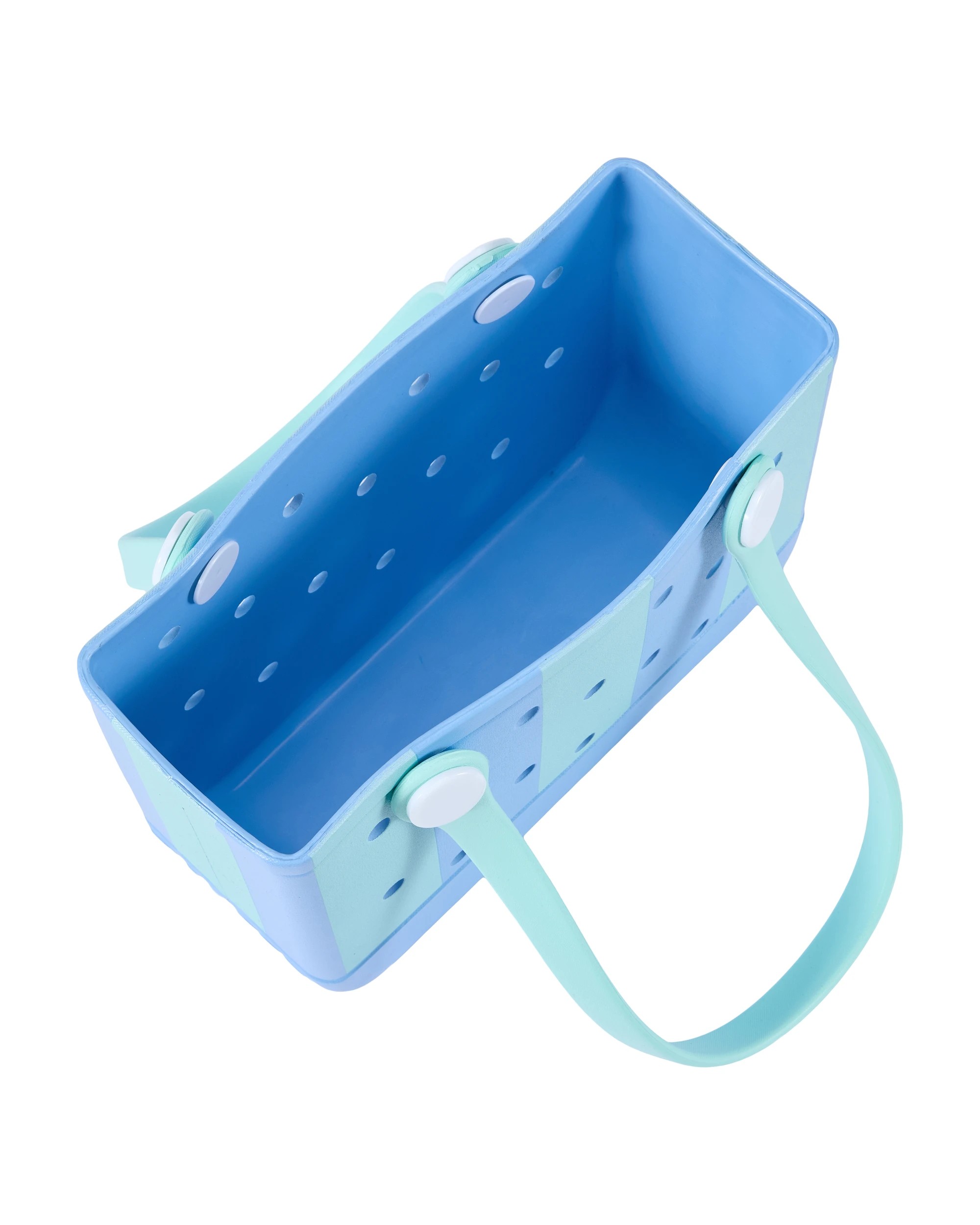 3 Mini EVA Tote - Blue Stripe, 3 of 4