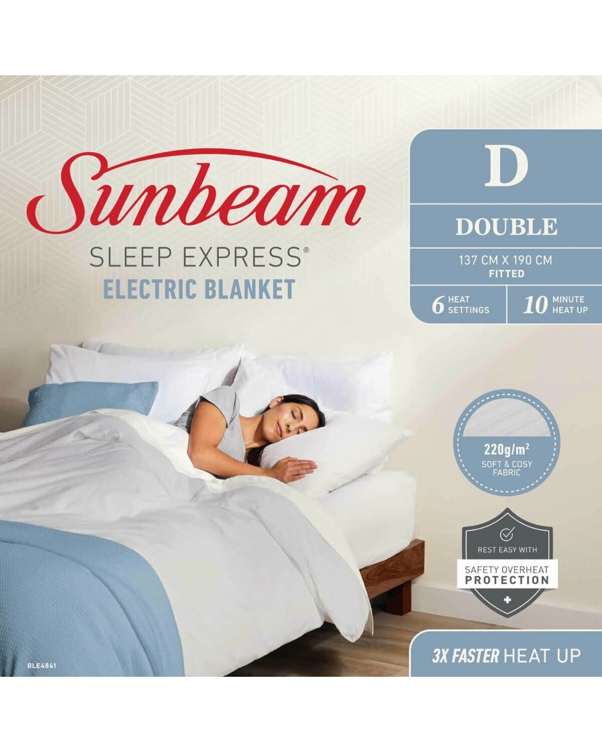 4 Sunbeam Sleep Express Double Electric Blanket, 4 of 5