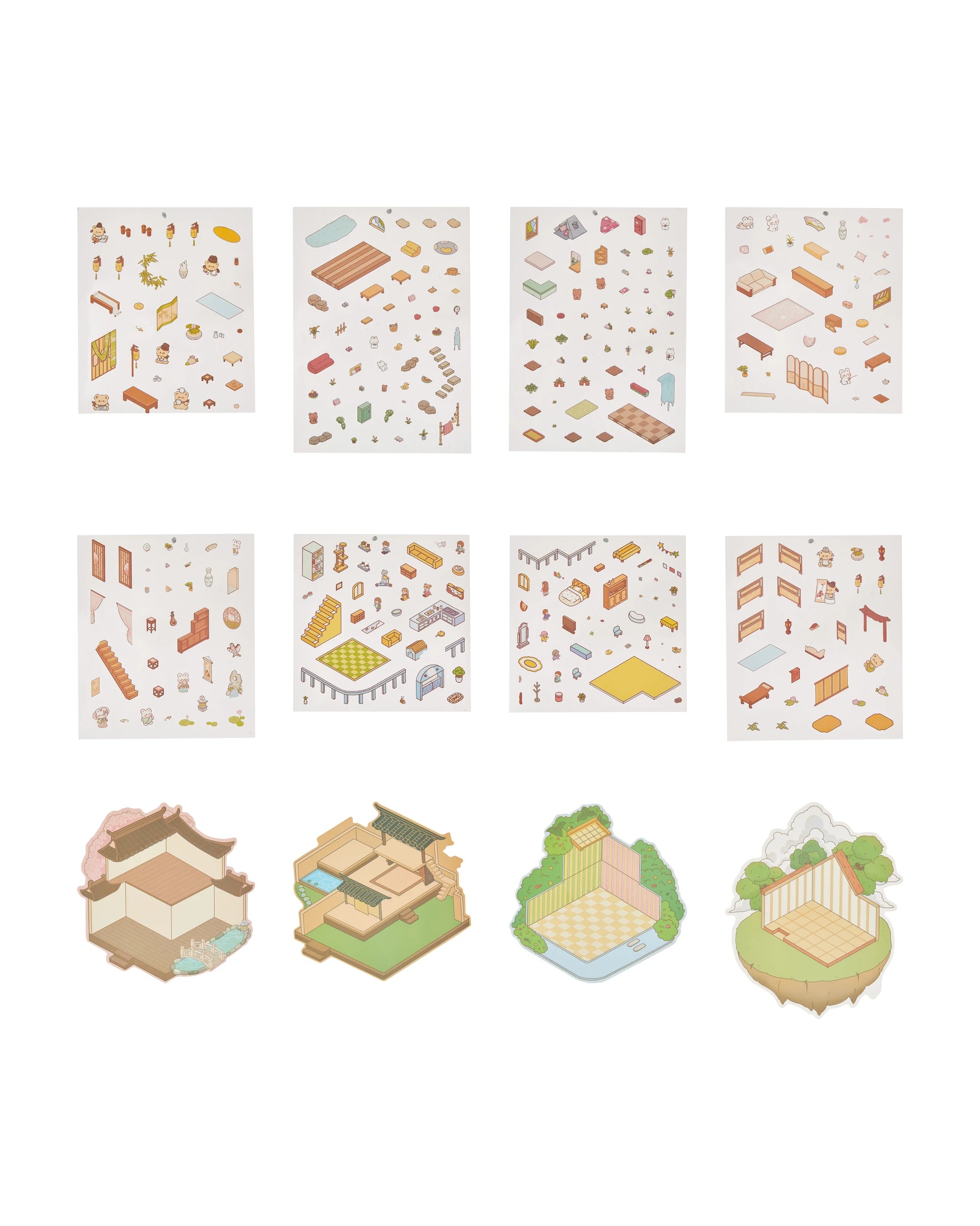 2 Create Your Own Sticker Scene Kit - Rooms, 2 of 3