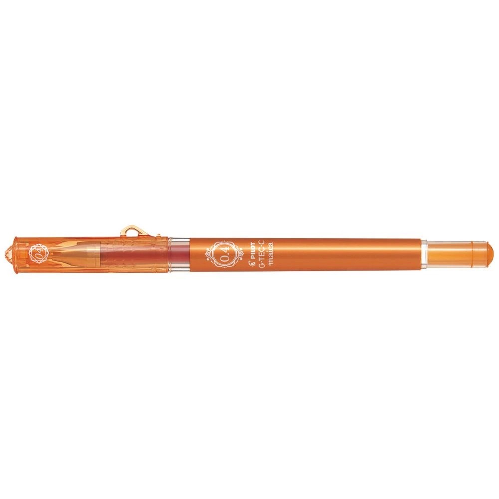 1 PILOT G-Tec Maica 0.4mm Gel Pen Orange, 1 of 1