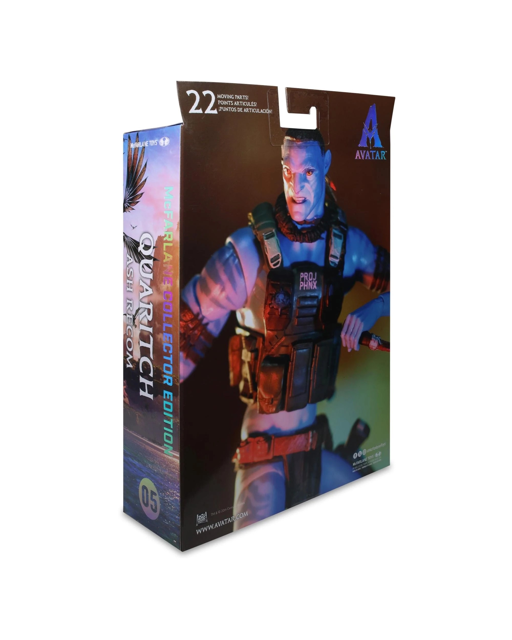 10 Avatar: Fire and Ash Quaritch - Ash Recom -  Gold Label Collector Edition 7 inch Action Figure, 10 of 10