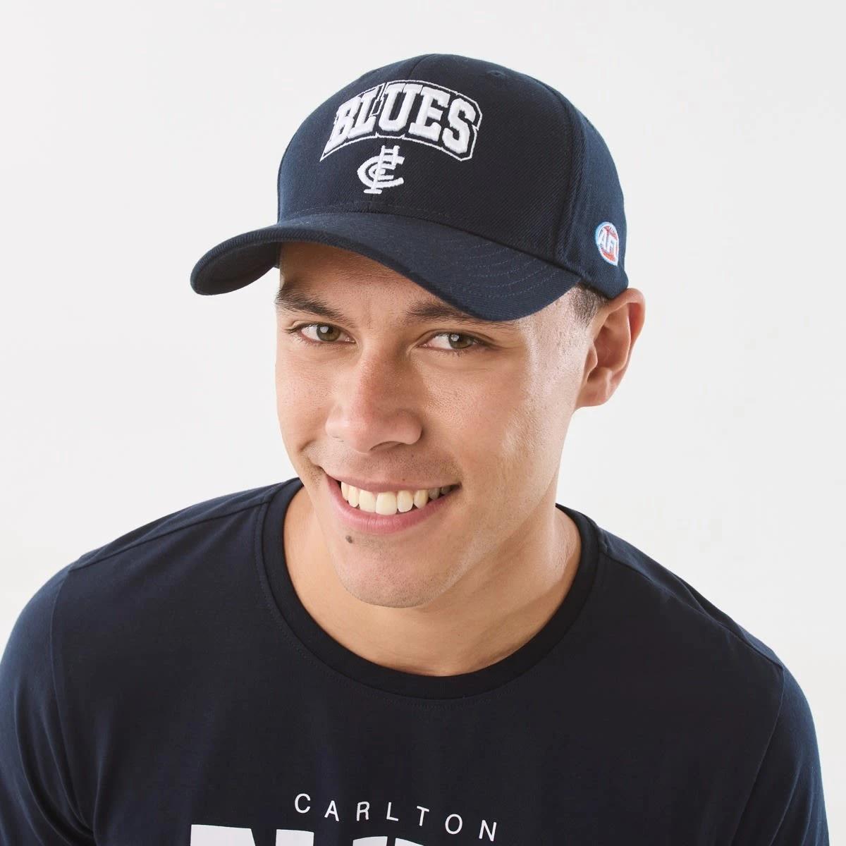 4 Official AFL Adult Cap Carlton, 4 of 6