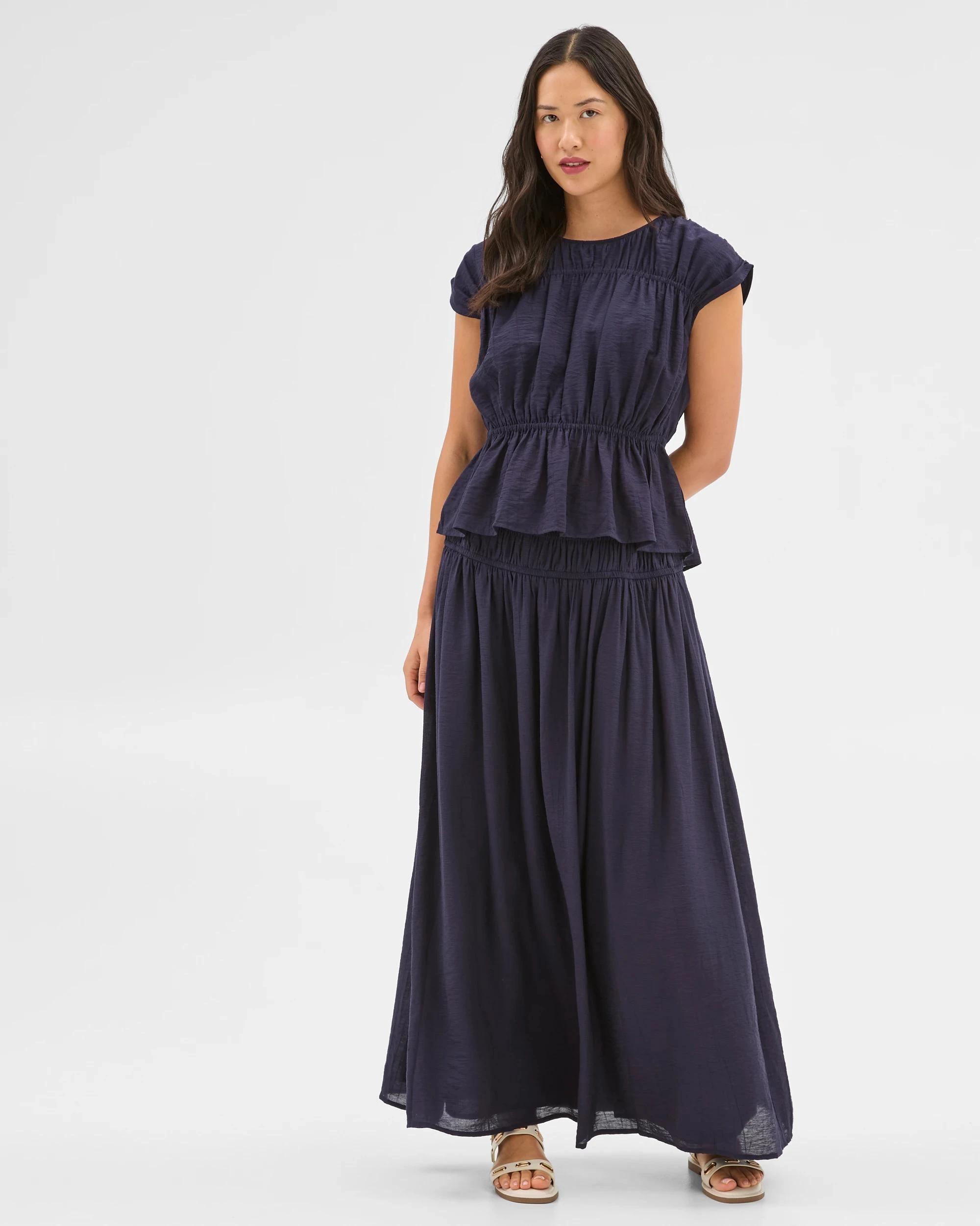 1 Sleeveless Crinkle Top - Preview OXFORD, 1 of 5