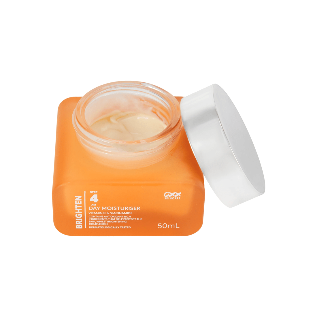 2 OXX Skincare Brighten Step 4 AM Day Moisturiser 50ml - Vitamin C and Niacinamide, 2 of 3