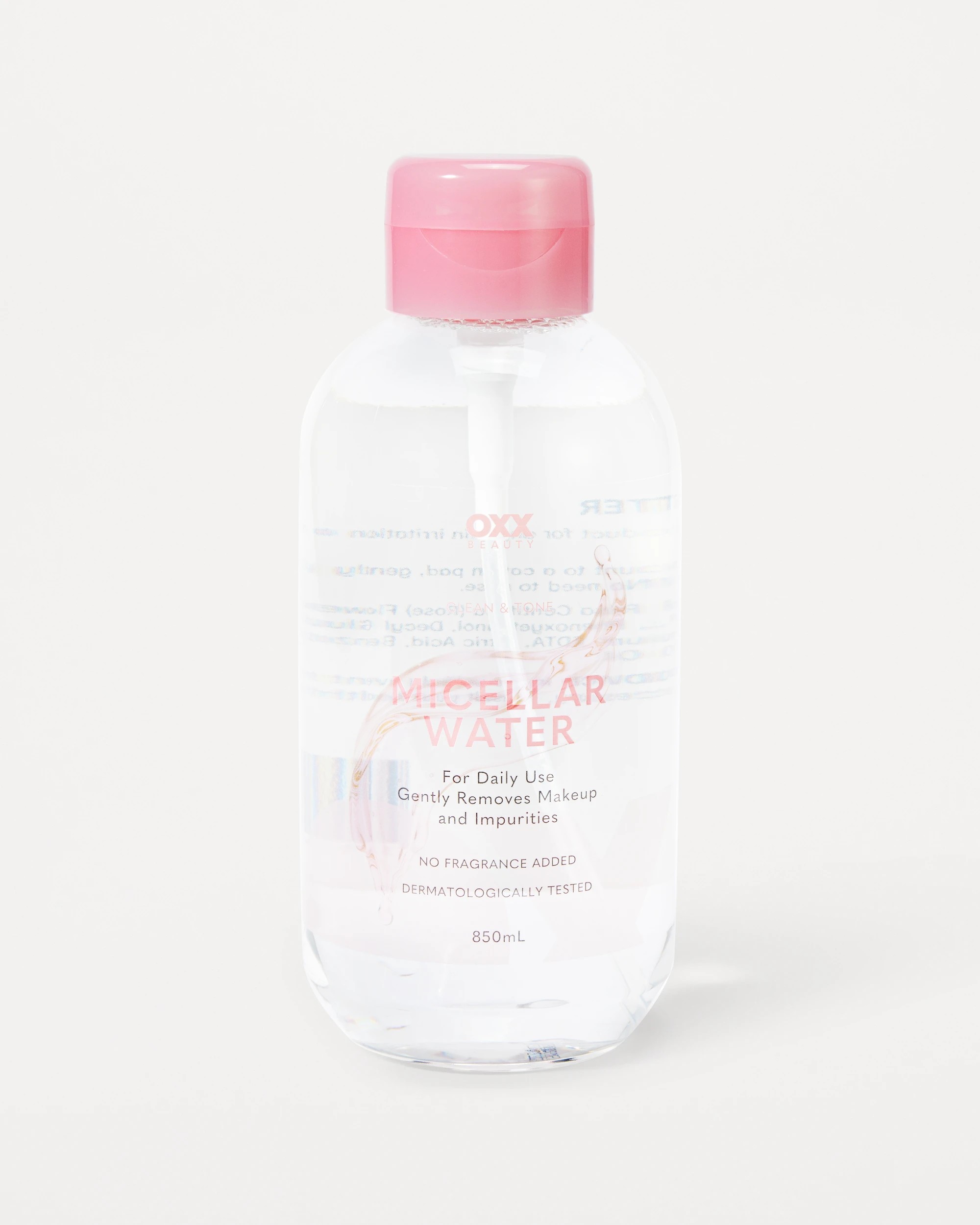 1 OXX Beauty Clean and Tone Micellar Water 850ml, 1 of 4