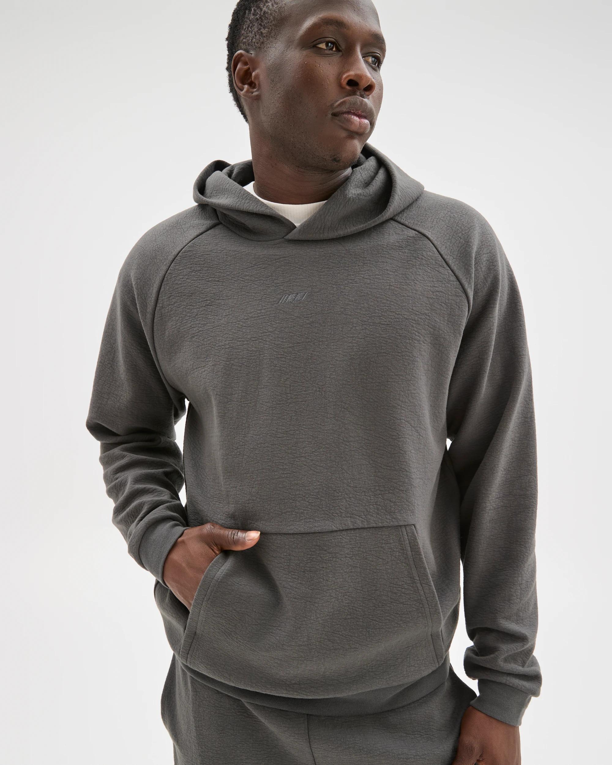 1 Target Active Active Crinkle Textured Hoodie CHARCOAL, 1 of 6